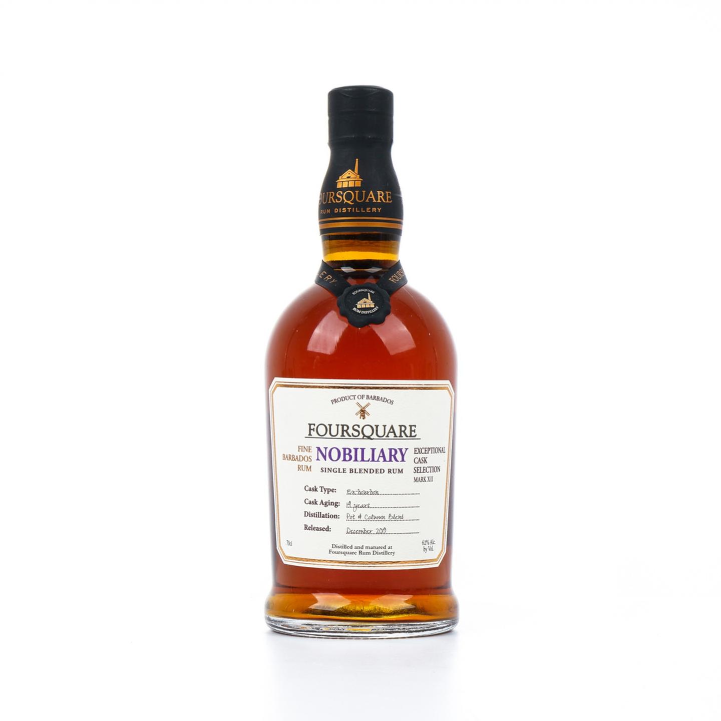 Foursquare 14年 2019 Nobiliary 单一调和朗姆酒 62%