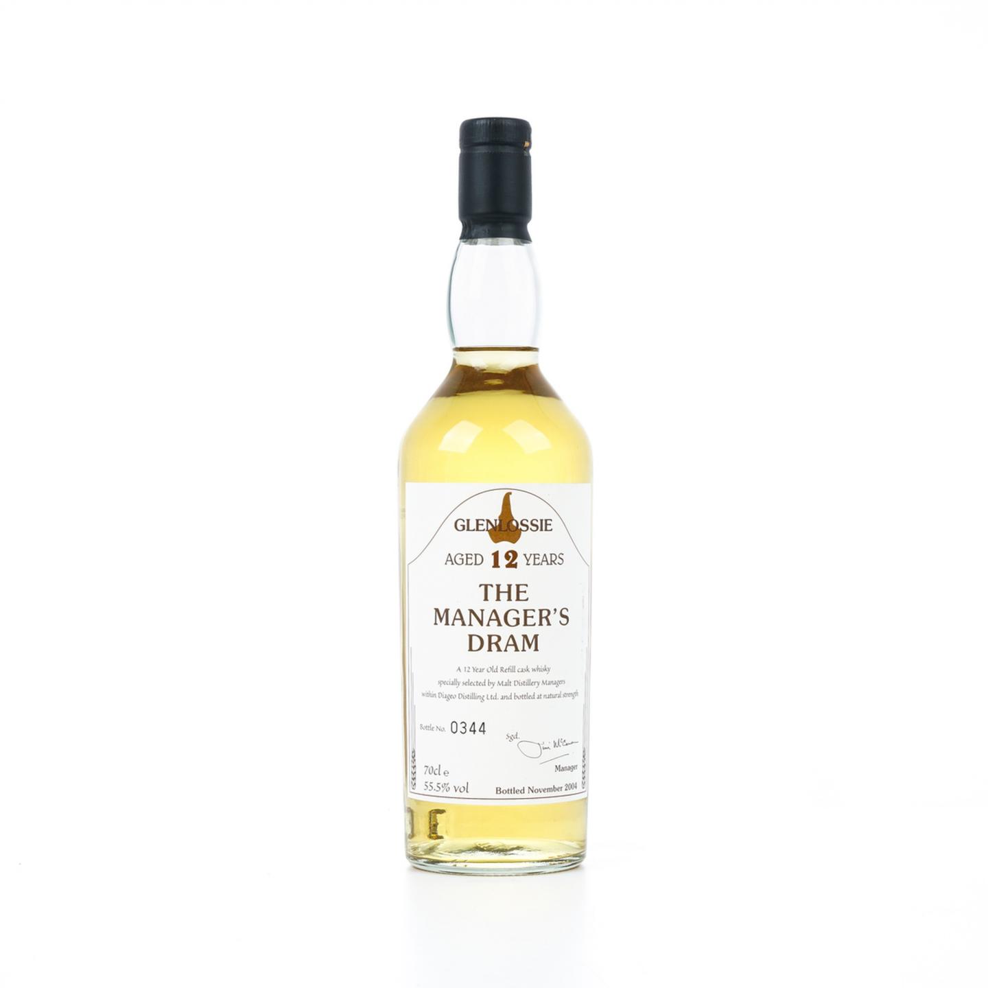 格兰洛西 12年 2004 The Manager's Dram 瓶号0344