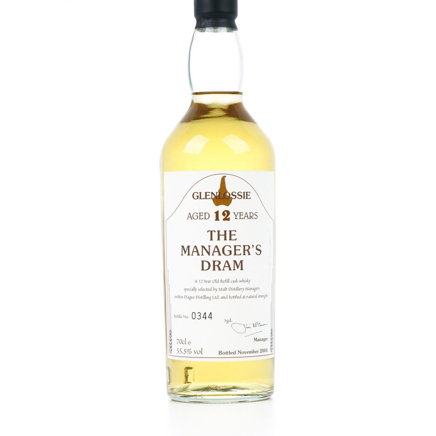 格兰洛西 12年 2004 The Manager's Dram 瓶号0344