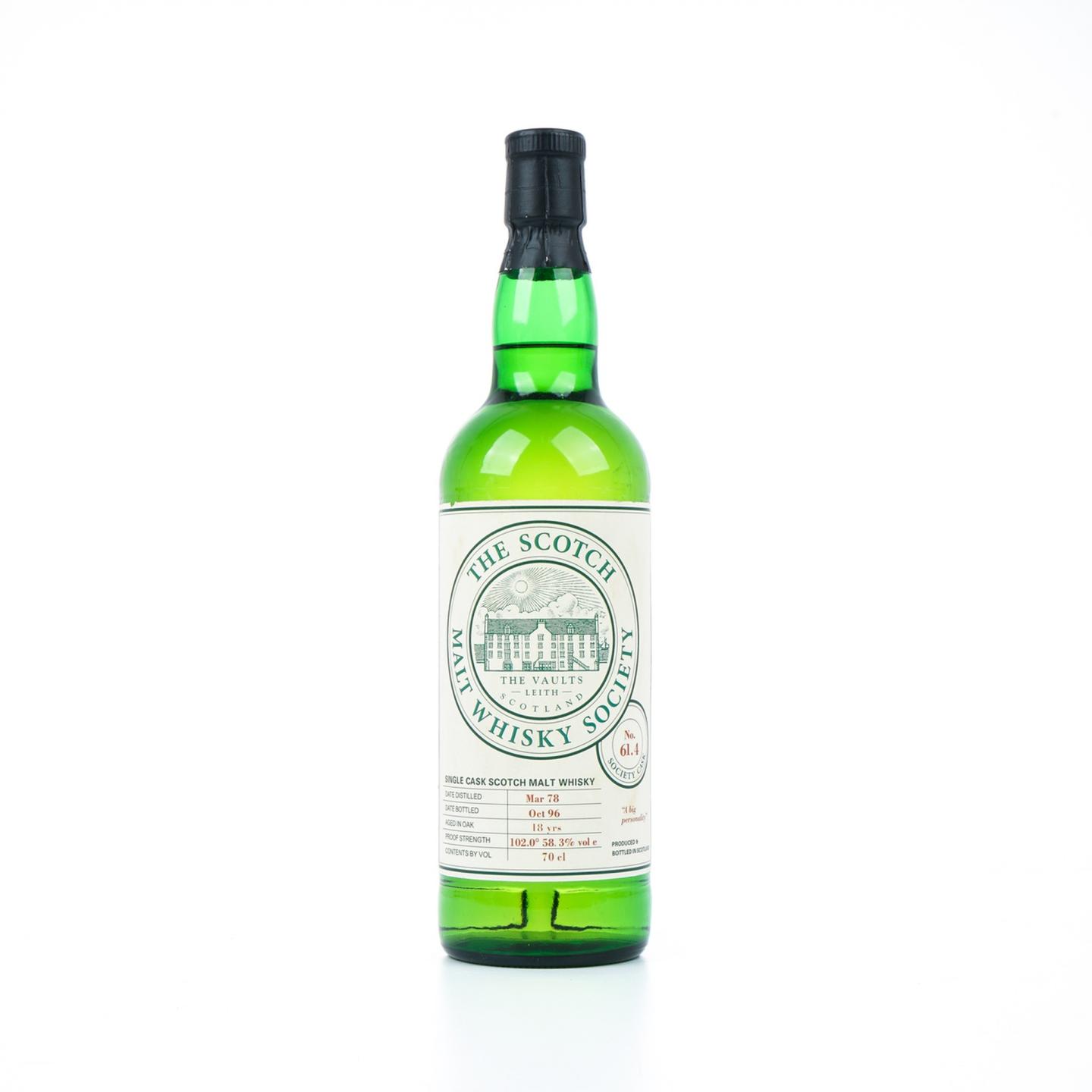 SMWS 61.4 布朗拉 18年 1978-1996