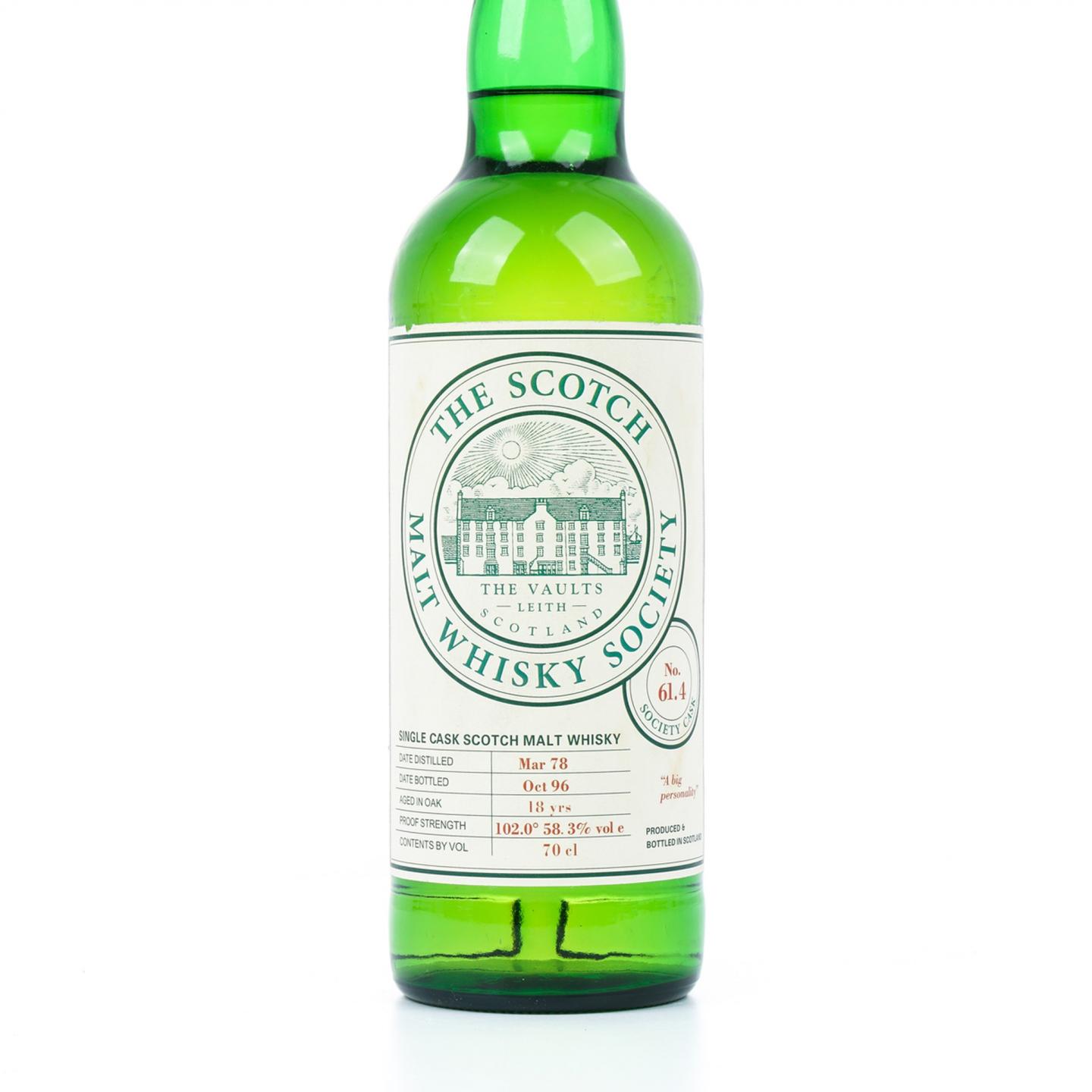 SMWS 61.4 布朗拉 18年 1978-1996