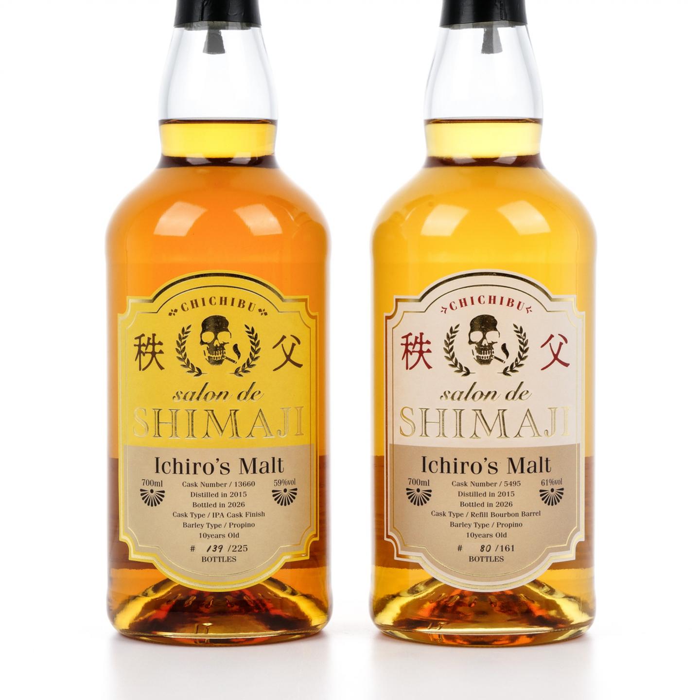 秩父 10年 2015-2026 Salon de Shimaji系列 2瓶组