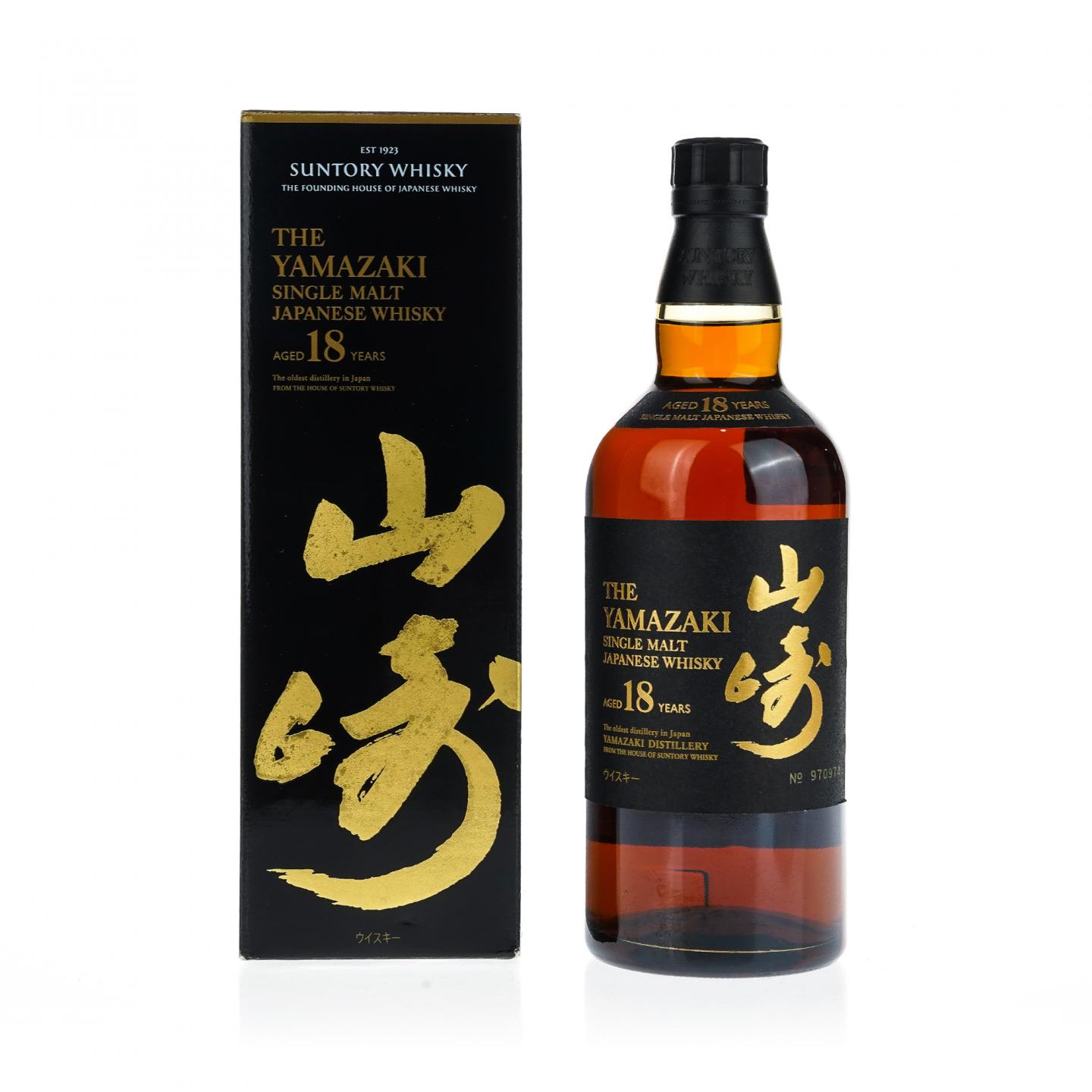 【威士忌】山崎 18年 No.970974
