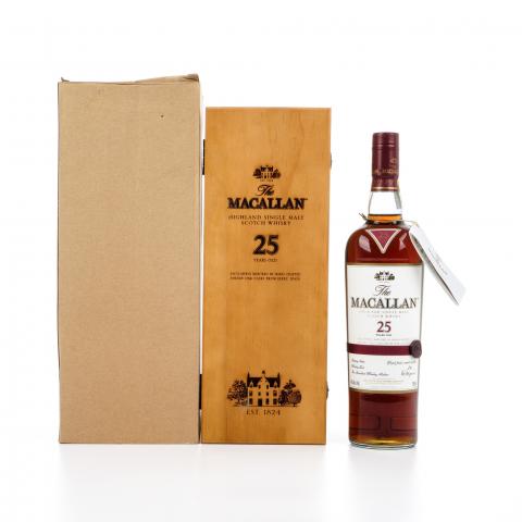 麦卡伦 25年 红腰带 木盒 750ml