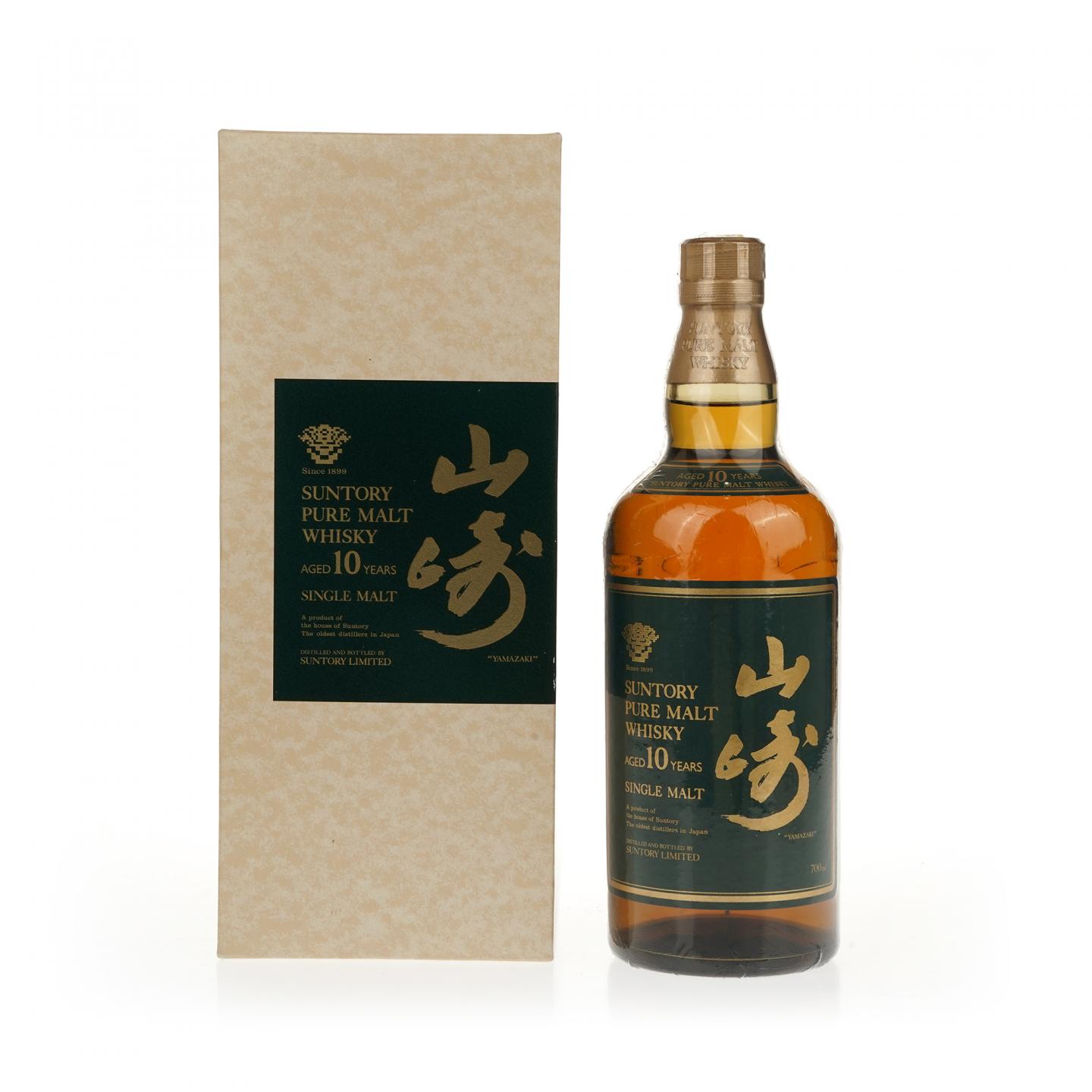 【威士忌】山崎 10年 金花 Pure Malt 绿标