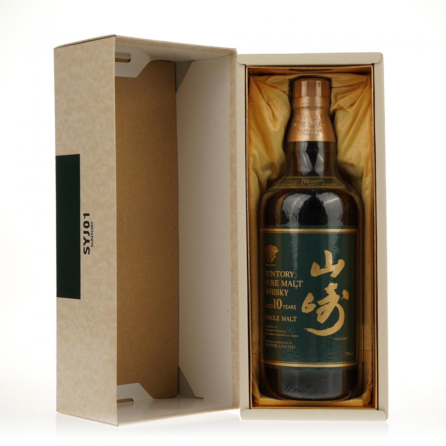 【威士忌】山崎 10年 金花 Pure Malt 绿标