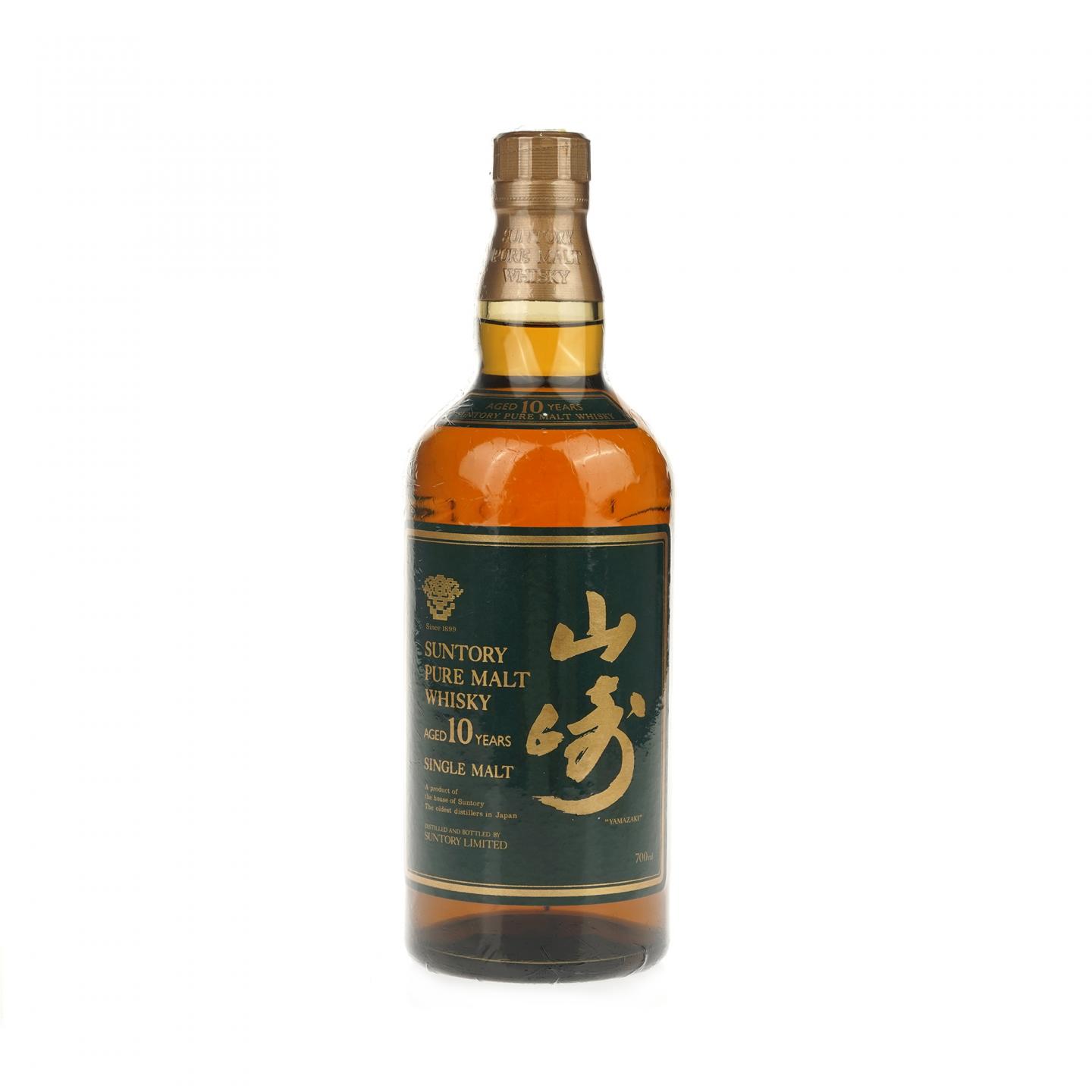 【威士忌】山崎 10年 金花 Pure Malt 绿标