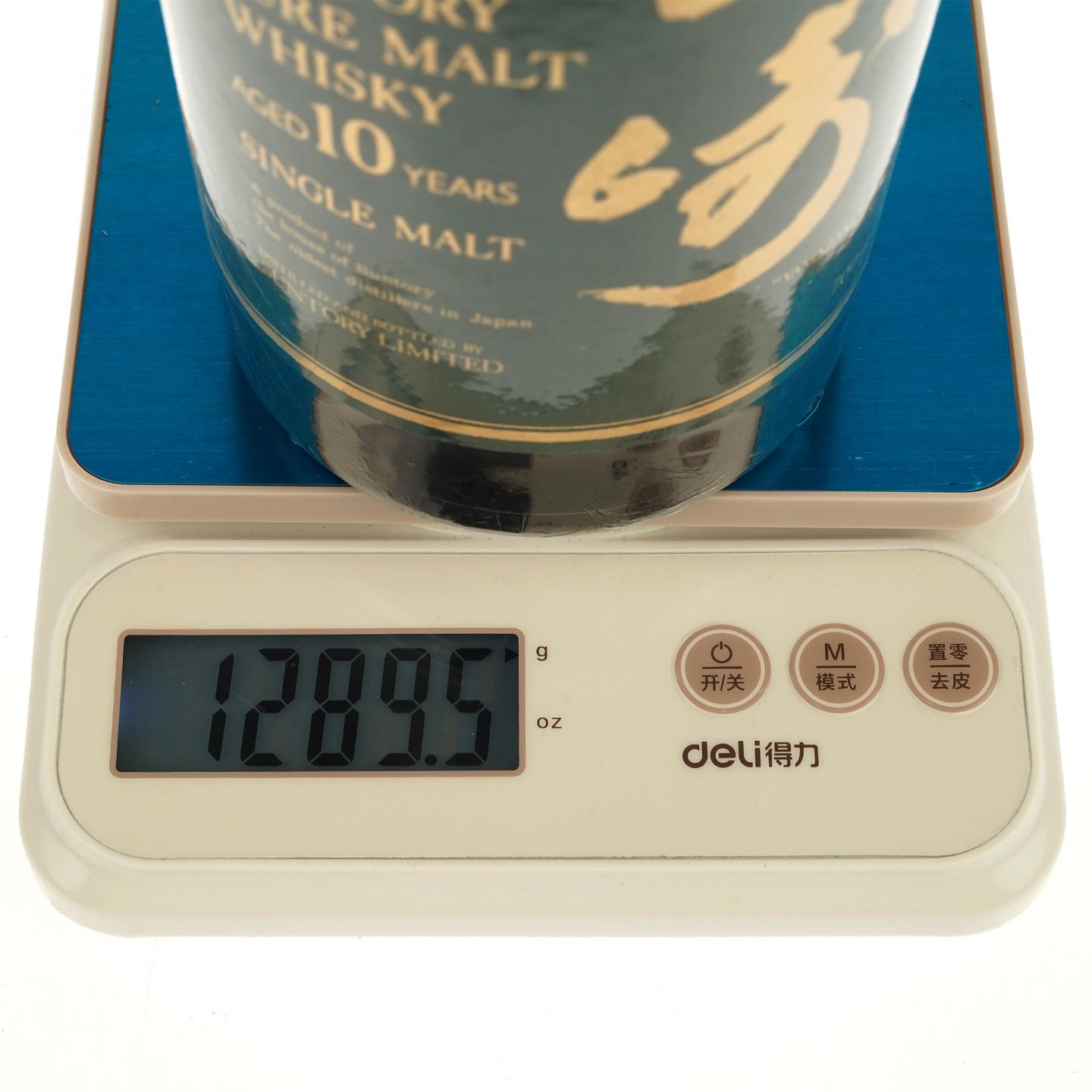 【威士忌】山崎 10年 金花 Pure Malt 绿标