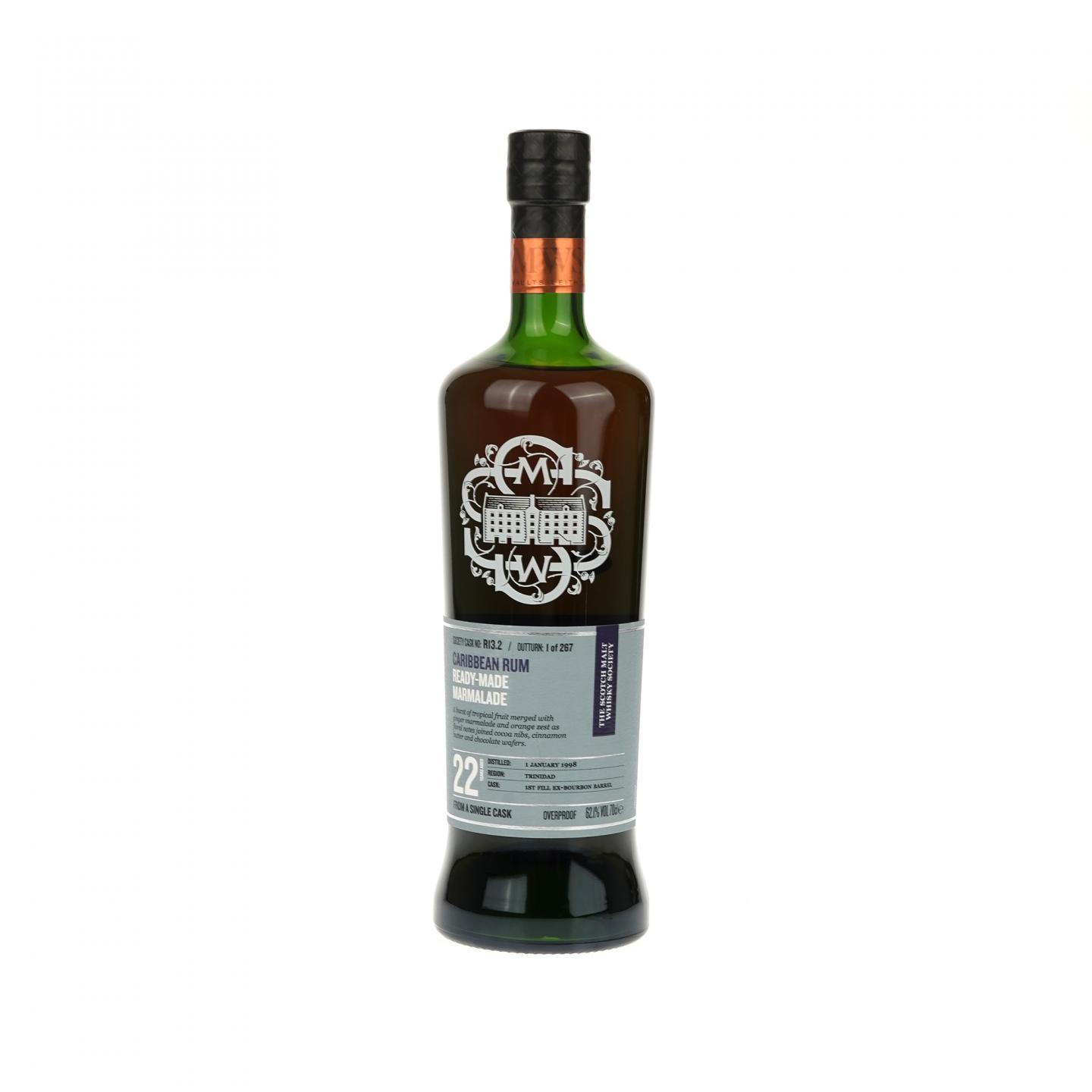 【朗姆酒】SMWS R13.2 卡罗尼 22年 1998-2020