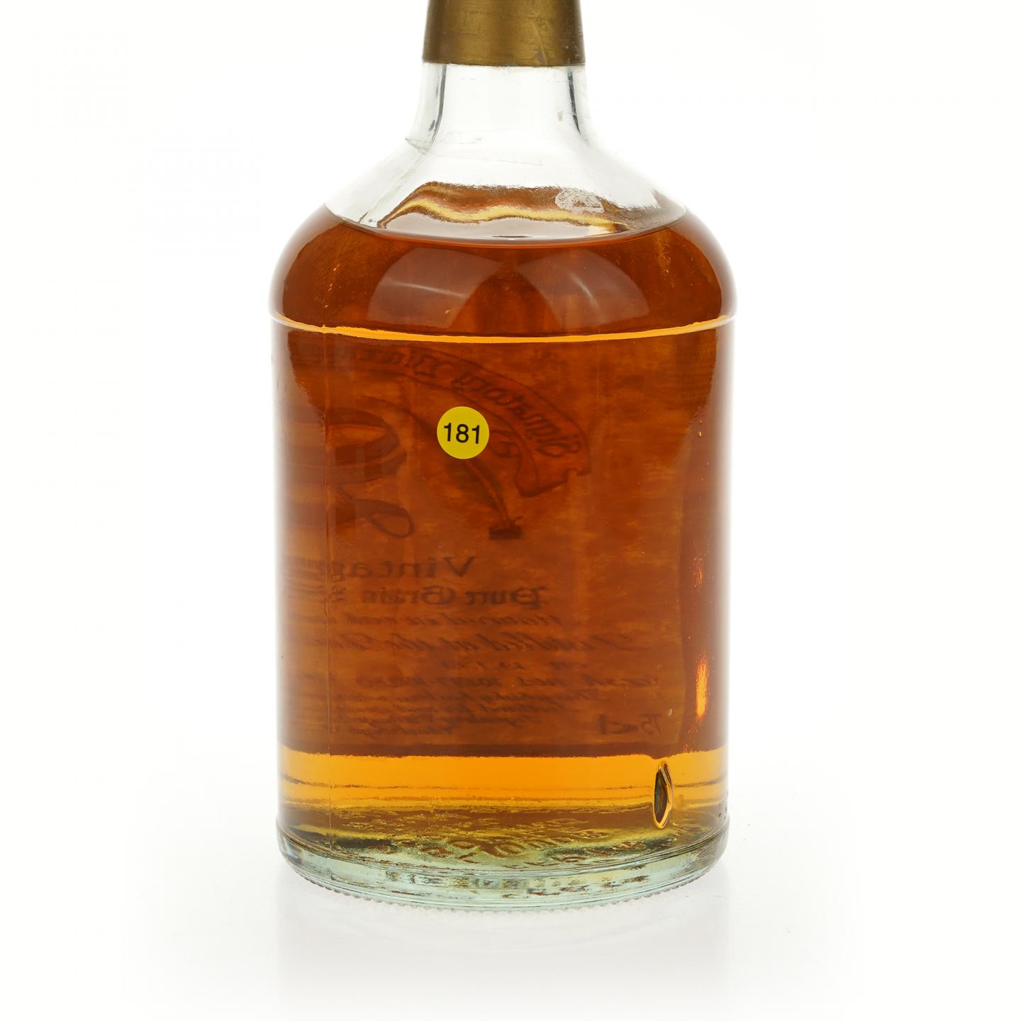 【威士忌】邓巴顿 29年 1961 单一谷物 SV 750ml