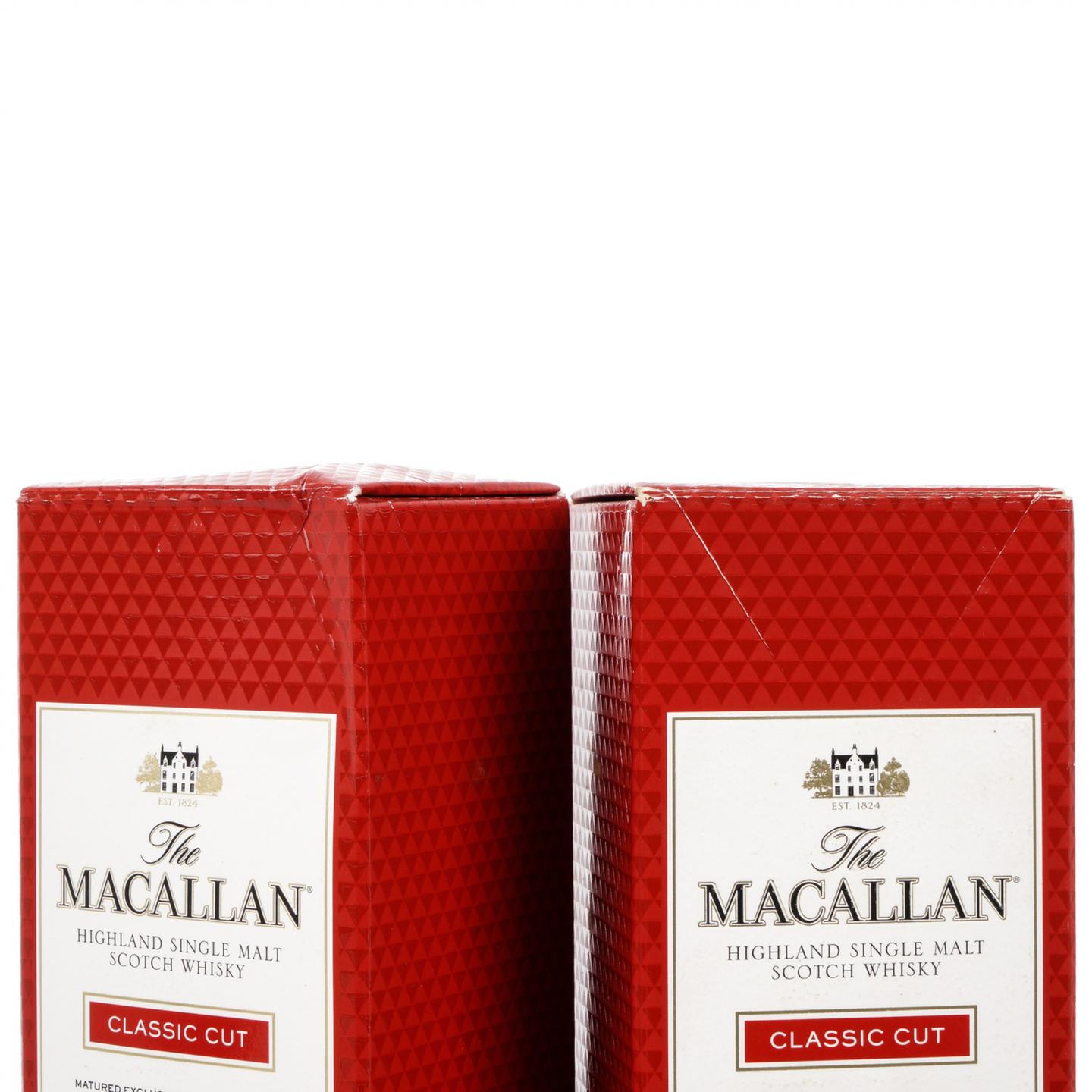 【附X光图】Macallan 麦卡伦 Classic Cut 2017-2022 精粹 6瓶组