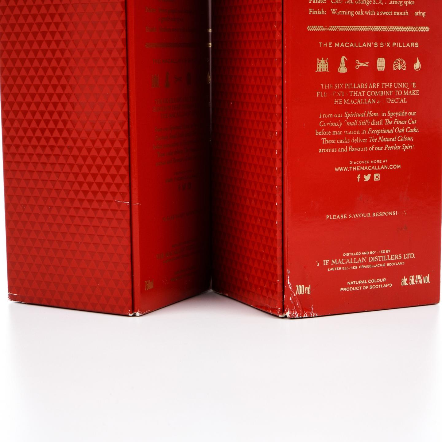 【附X光图】Macallan 麦卡伦 Classic Cut 2017-2022 精粹 6瓶组