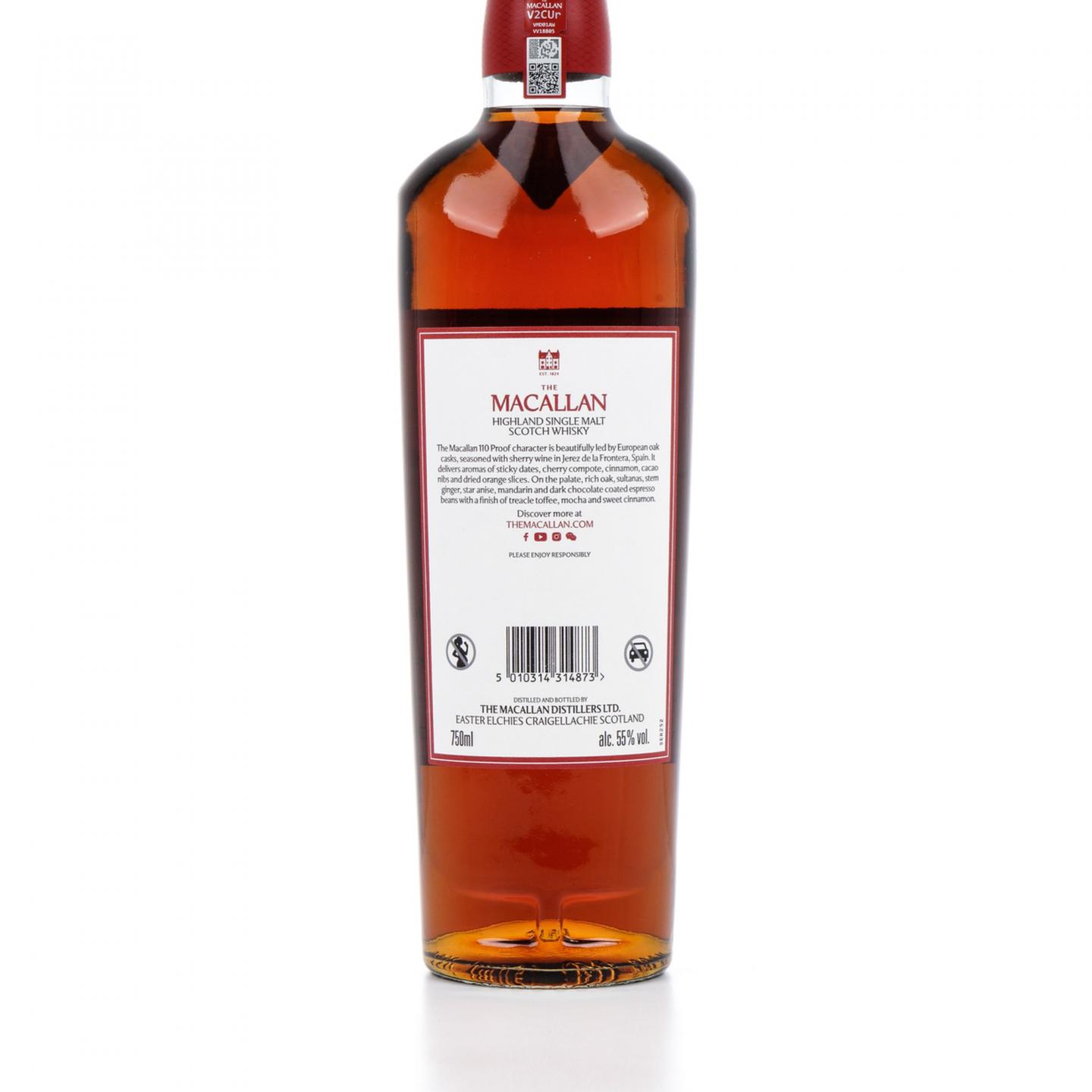 麦卡伦 12年 110 Proof 雪莉桶 750ML