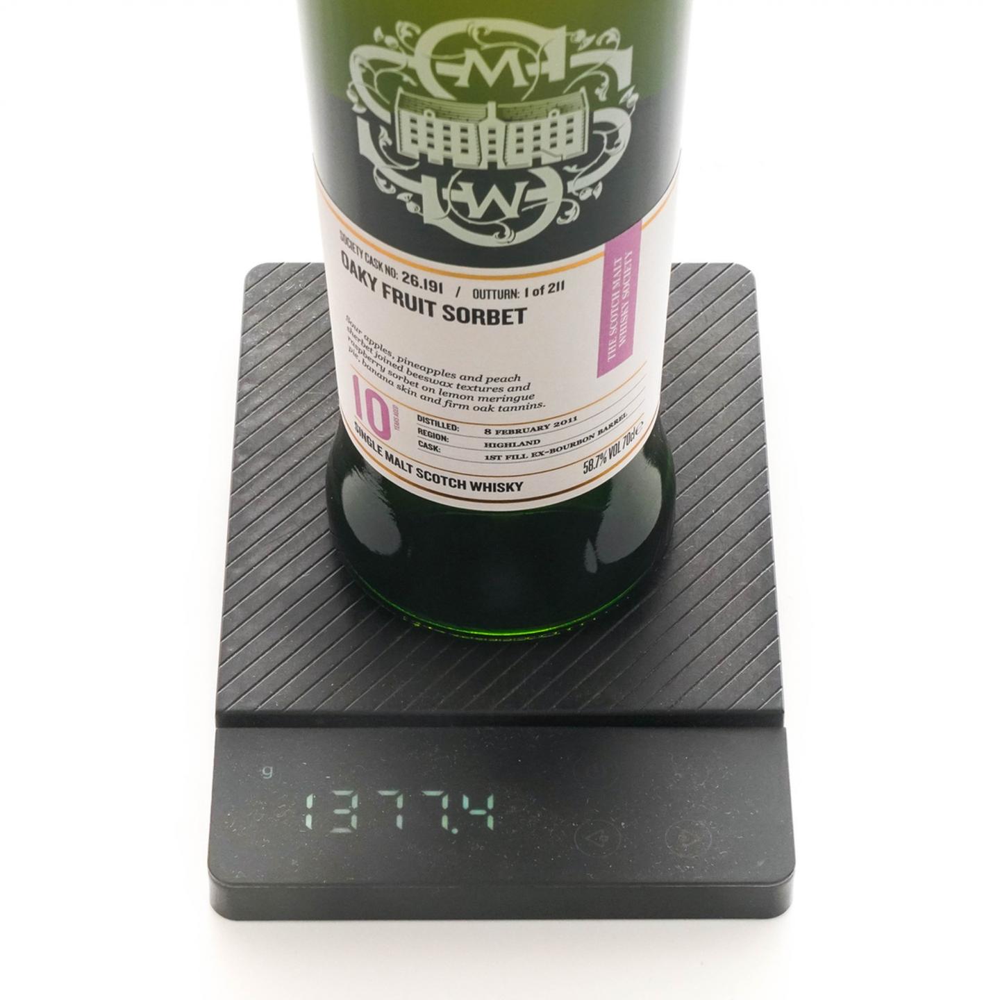 SMWS 26.191 克里尼利基 10年 2011