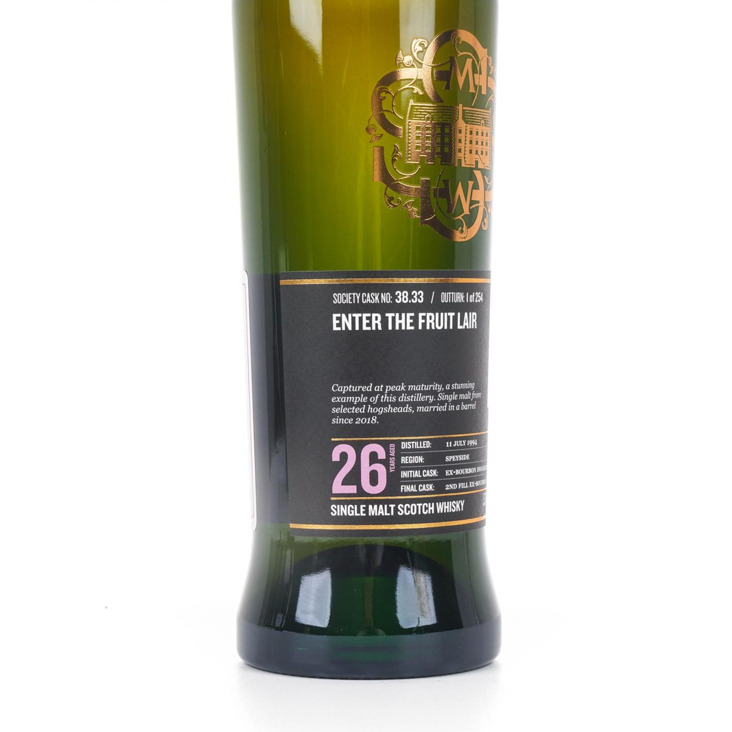 SMWS 38.33 凯普多尼克 26年 1994 黑标
