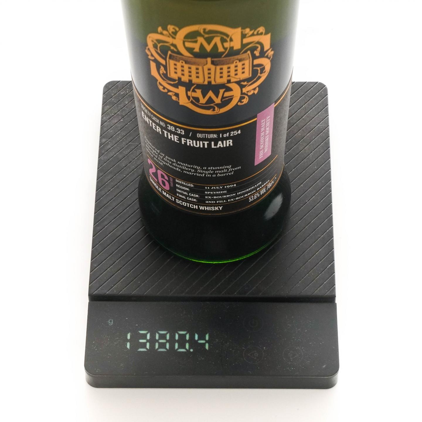 SMWS 38.33 凯普多尼克 26年 1994 黑标
