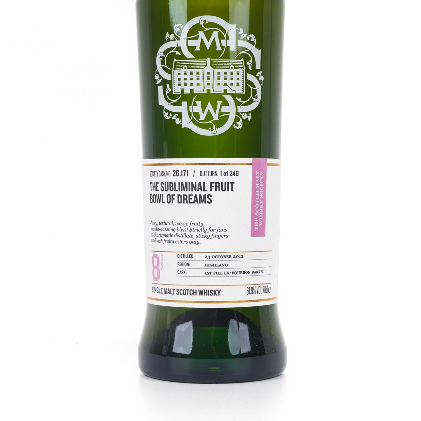 SMWS 26.171 克里尼利基 8年 2012 行货