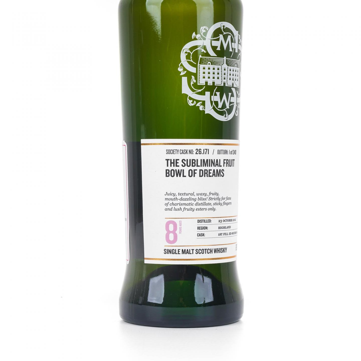 SMWS 26.171 克里尼利基 8年 2012 行货