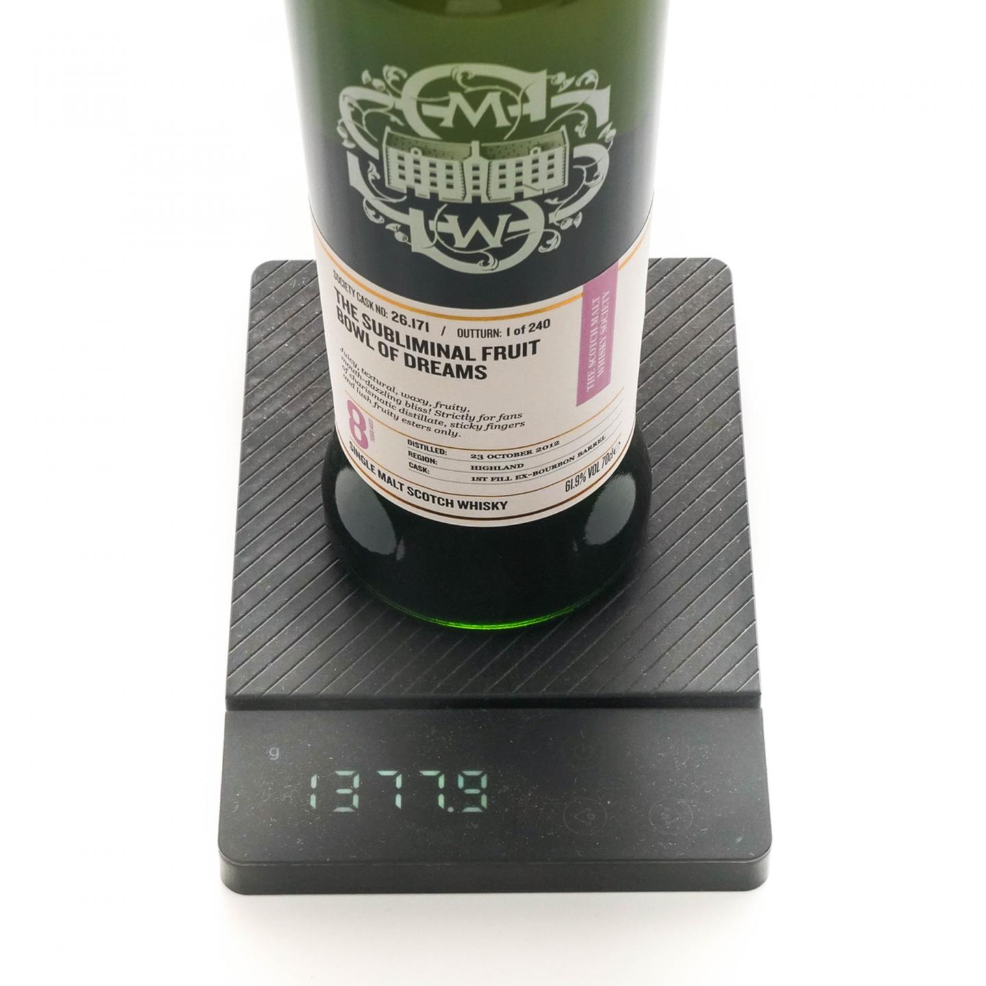 SMWS 26.171 克里尼利基 8年 2012 行货