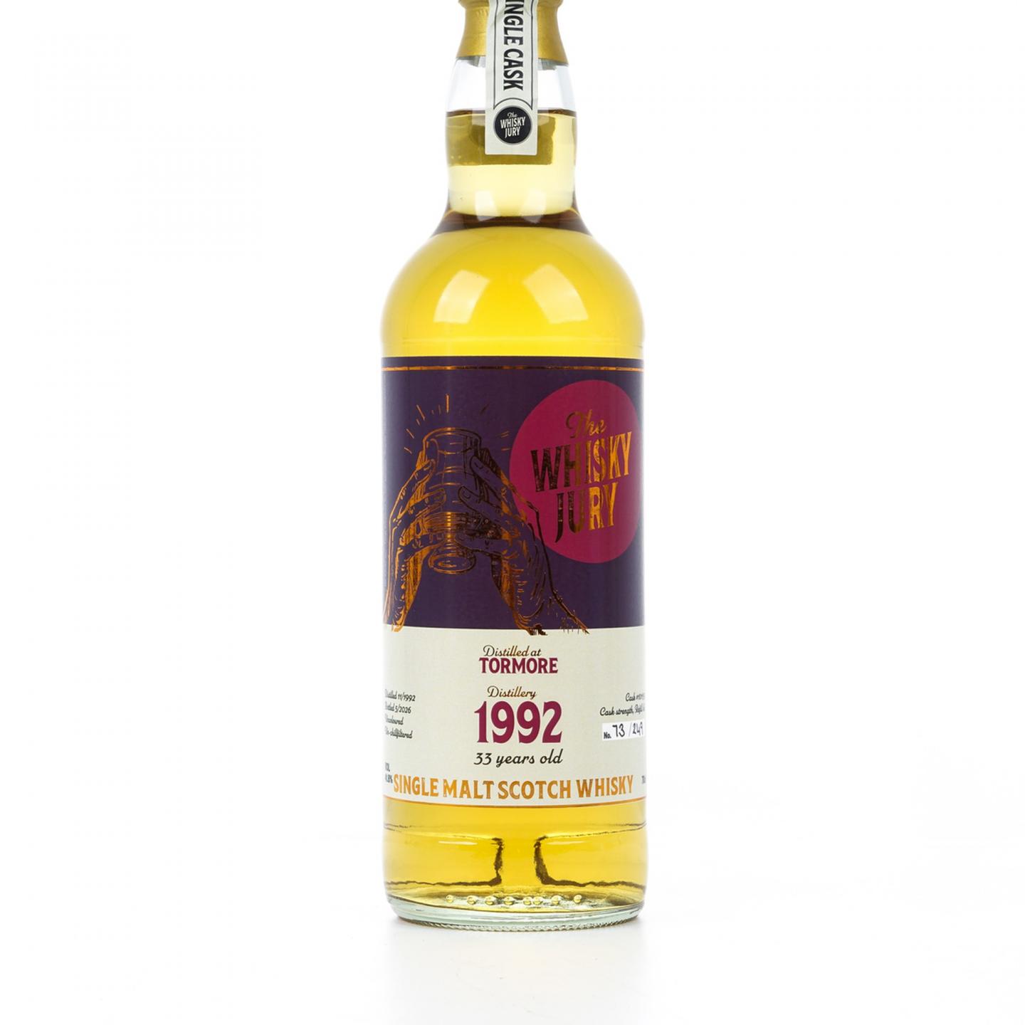 桐摩 33年 1992-2026 单桶 桶强 The Whisky Jury
