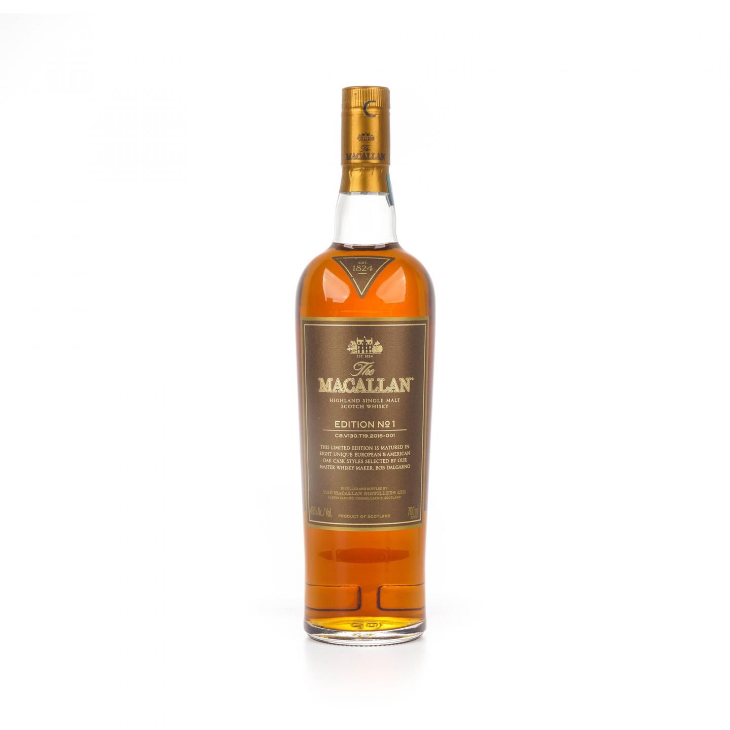 麦卡伦 2015 Edition No.1 700ml