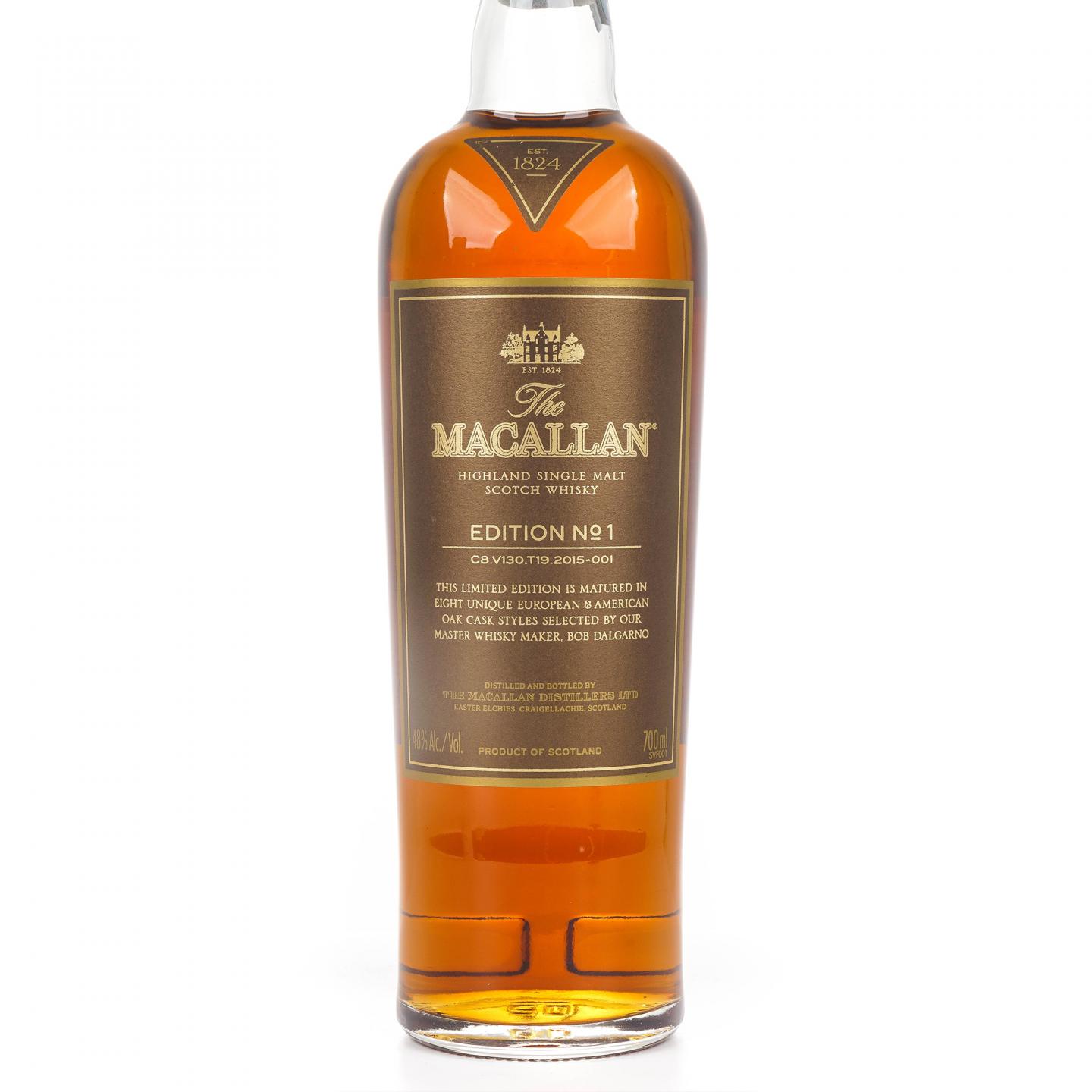 麦卡伦 2015 Edition No.1 700ml