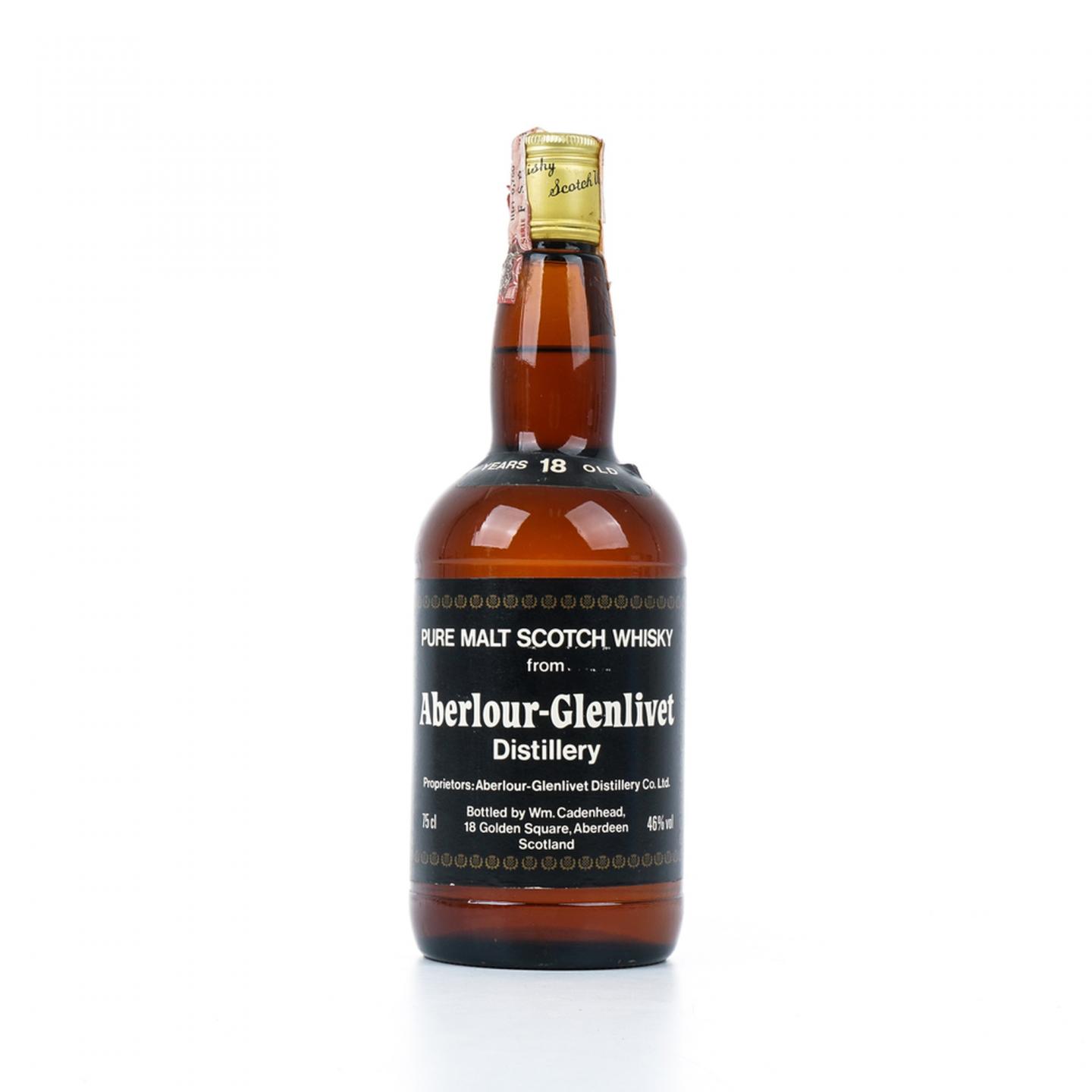 雅伯莱 18年 Cadenhead 750ml