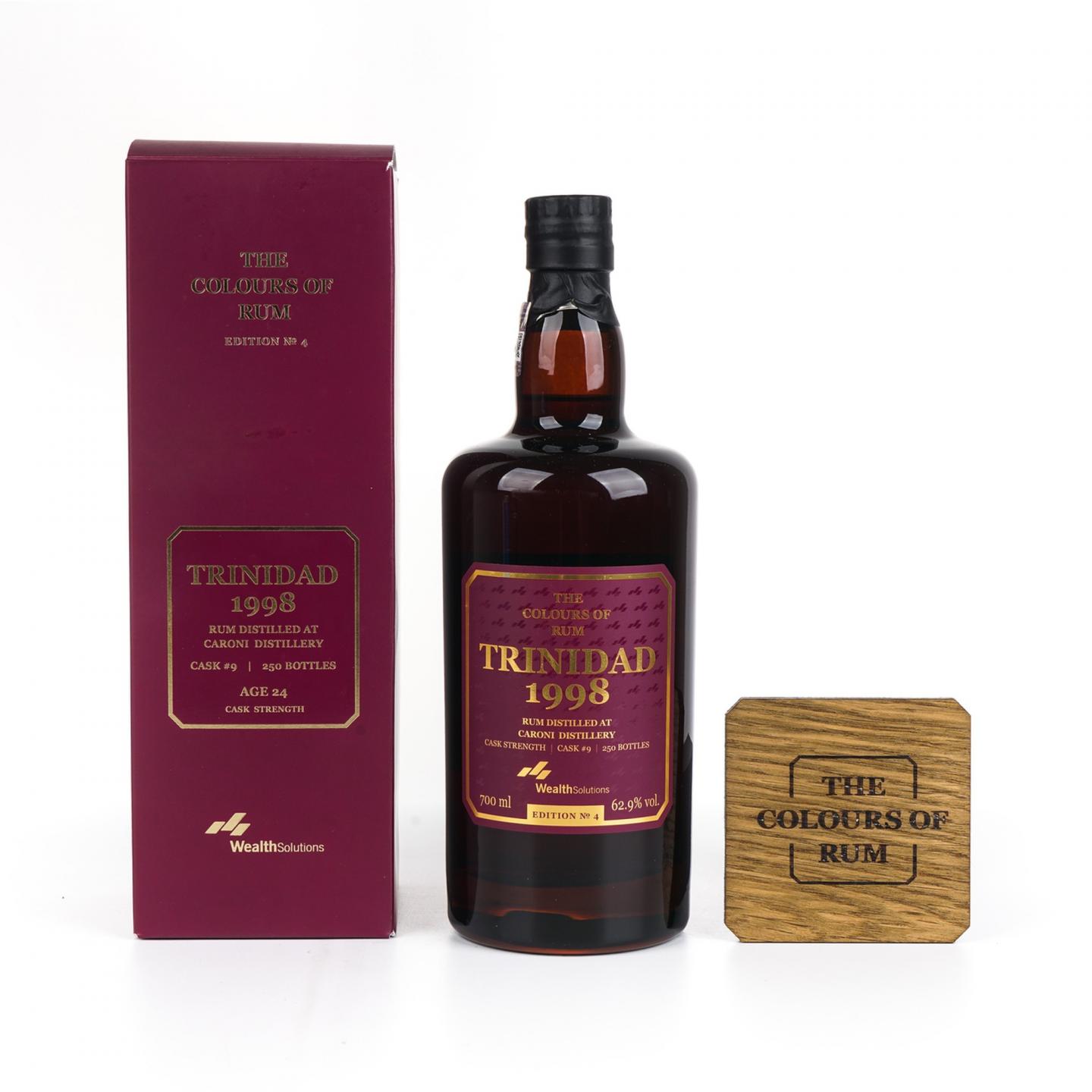 Caroni 24年 1998-2022 特立尼达 朗姆酒 Edition No.4