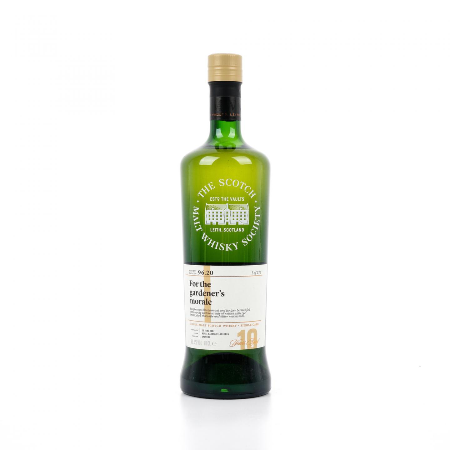 SMWS 96.20 格兰多纳 10年 2007-2018