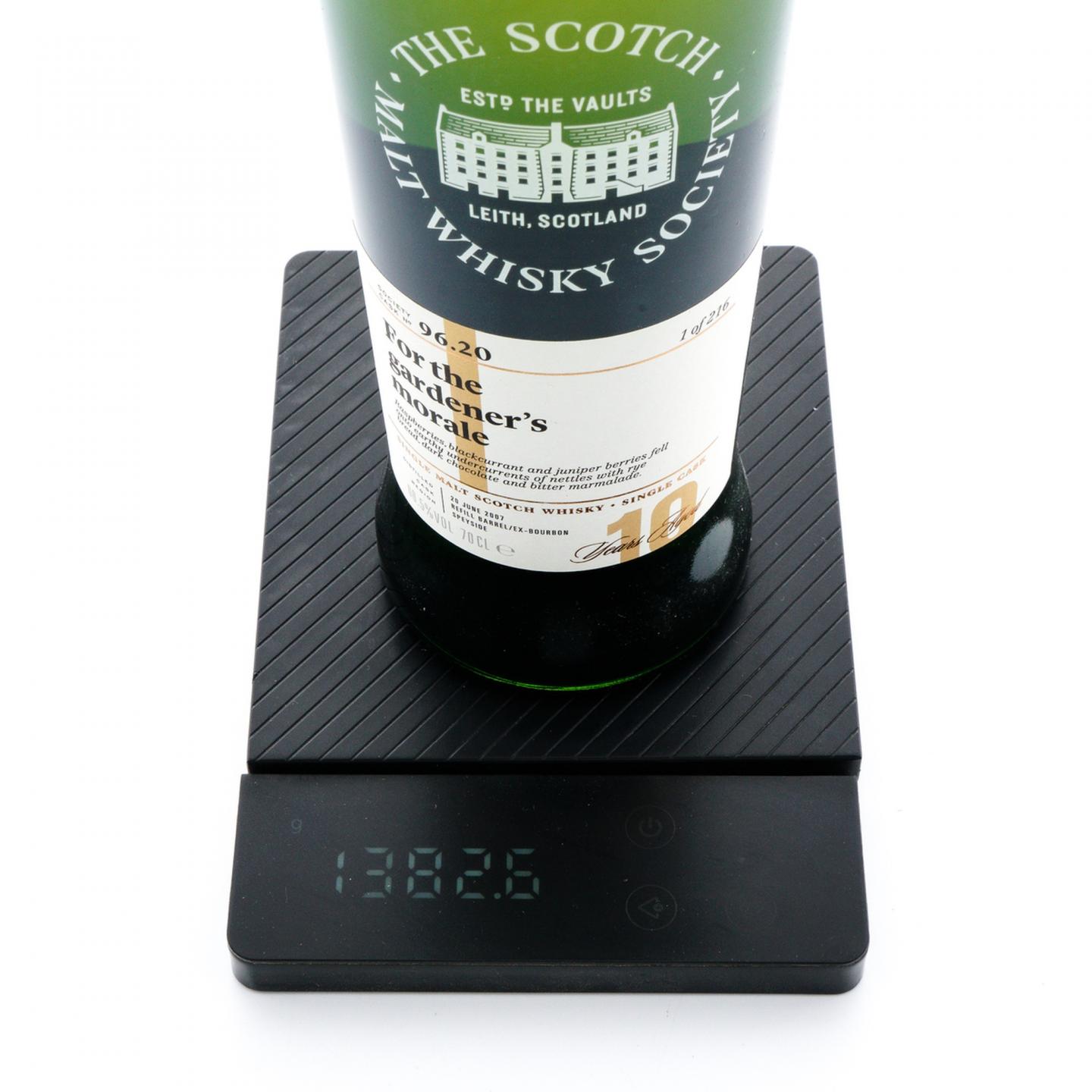 SMWS 96.20 格兰多纳 10年 2007-2018