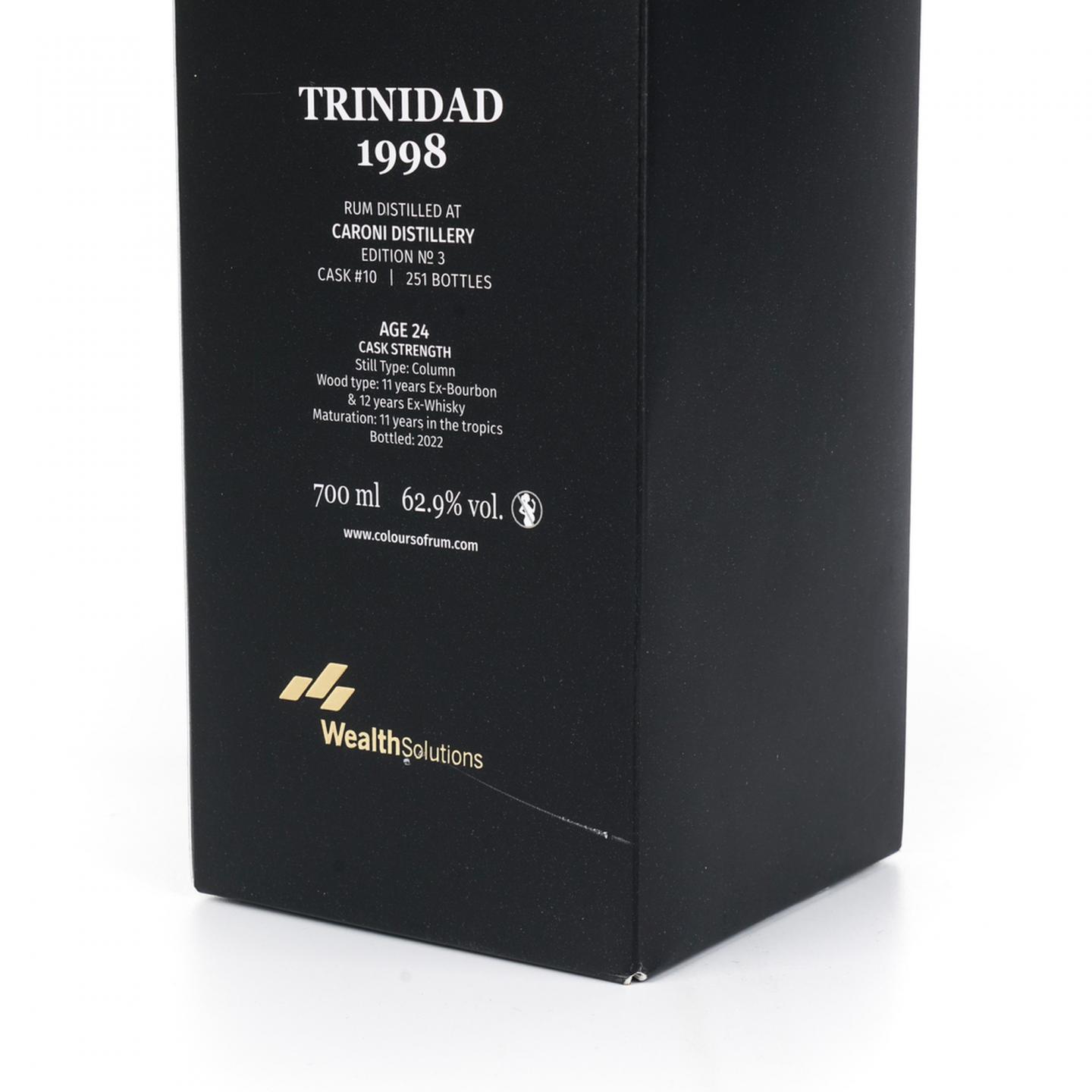 Caroni 24年 1998-2022 特立尼达 朗姆酒 Edition No.3