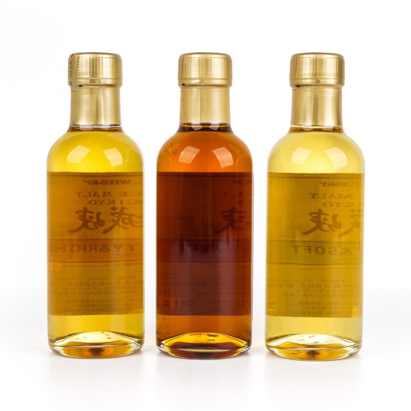 【中样】宫城峡 风味桶 Distillery Limited 180ml*3支组