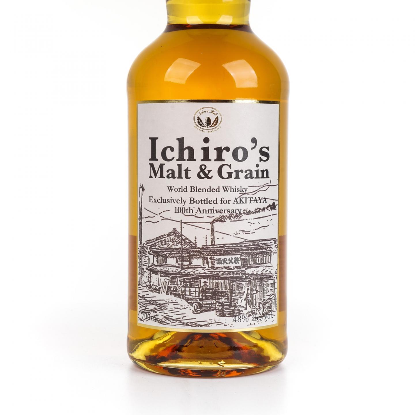 Ichiro’s Malt & Grain 秩父出品 AKITAYA 100周年纪念