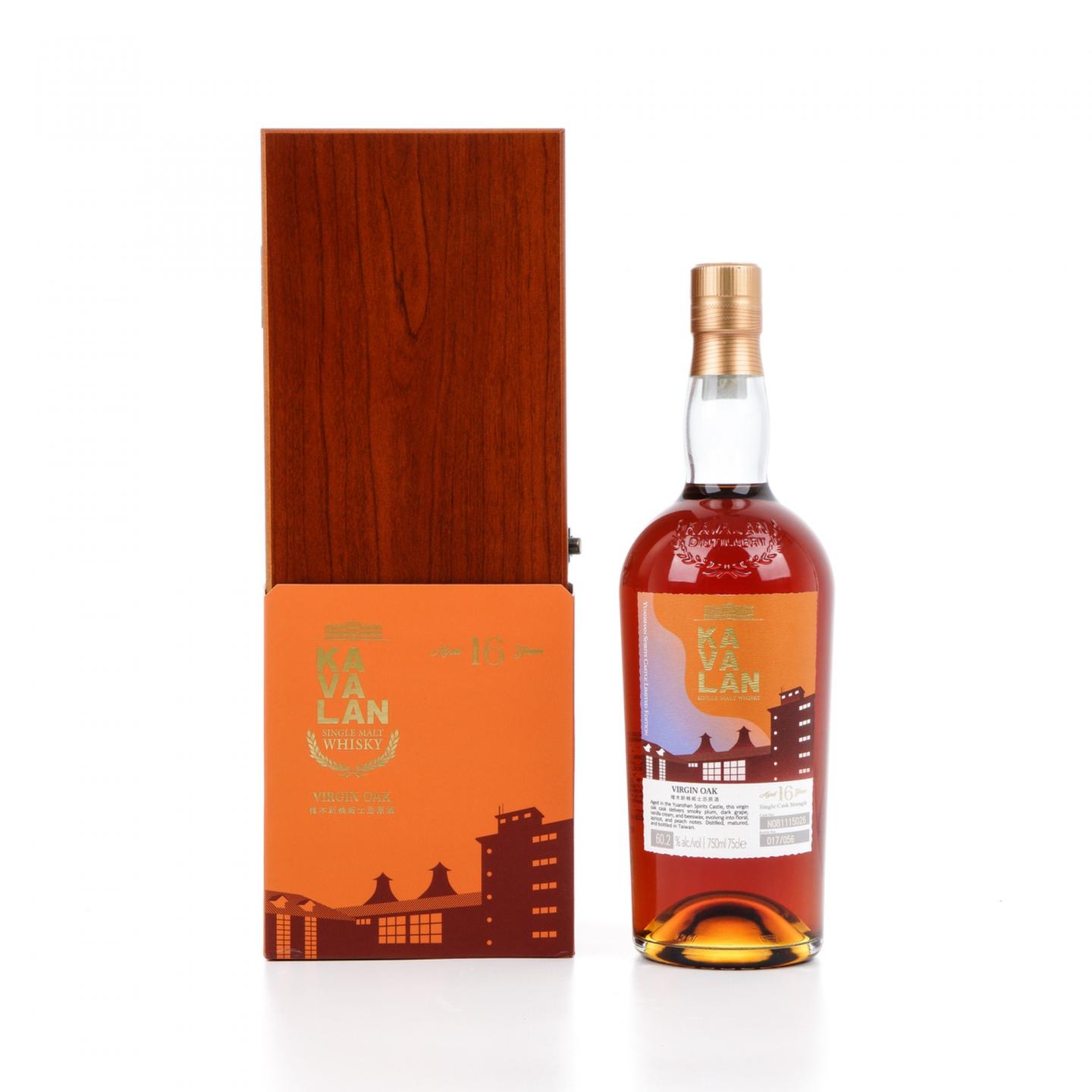 噶玛兰 16年 2024 橡木桶威士忌原酒 VIRGIN OAK 单桶桶强 750ml