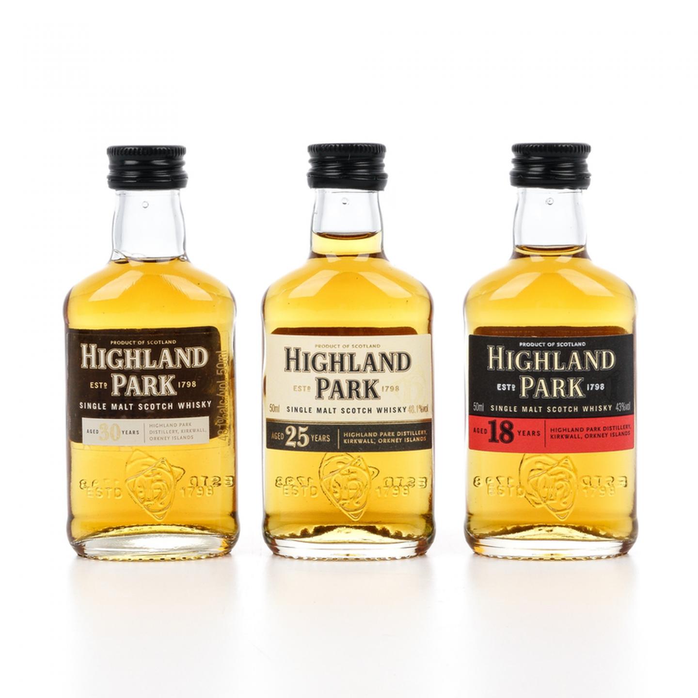 【酒版】高原骑士 18/25/30年 年份品鉴礼盒 50ml*3瓶组