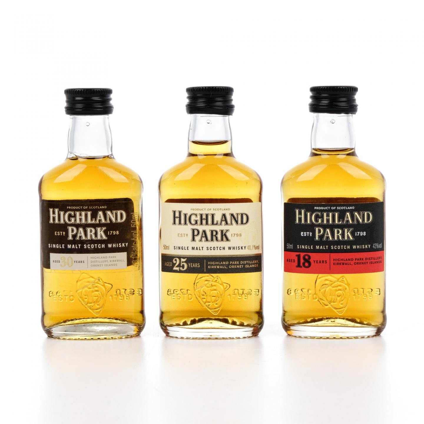 【酒版】高原骑士 18/25/30年 年份品鉴礼盒 50ml*3瓶组