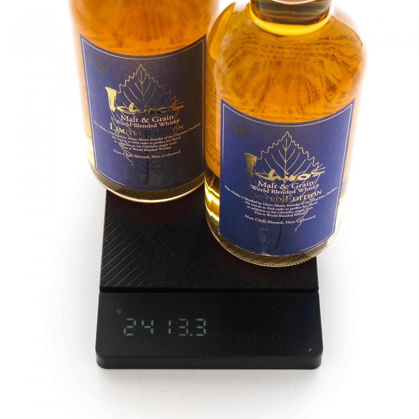 秩父 蓝叶 Ichiro's Malt & Grain 世界调和威士忌 2瓶组