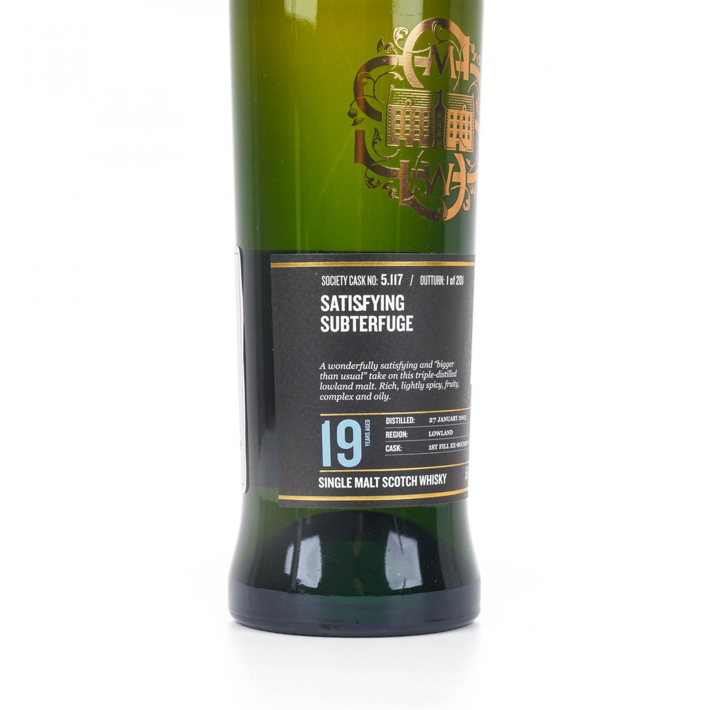 SMWS 5.117 欧肯特轩 19年 2003-2022