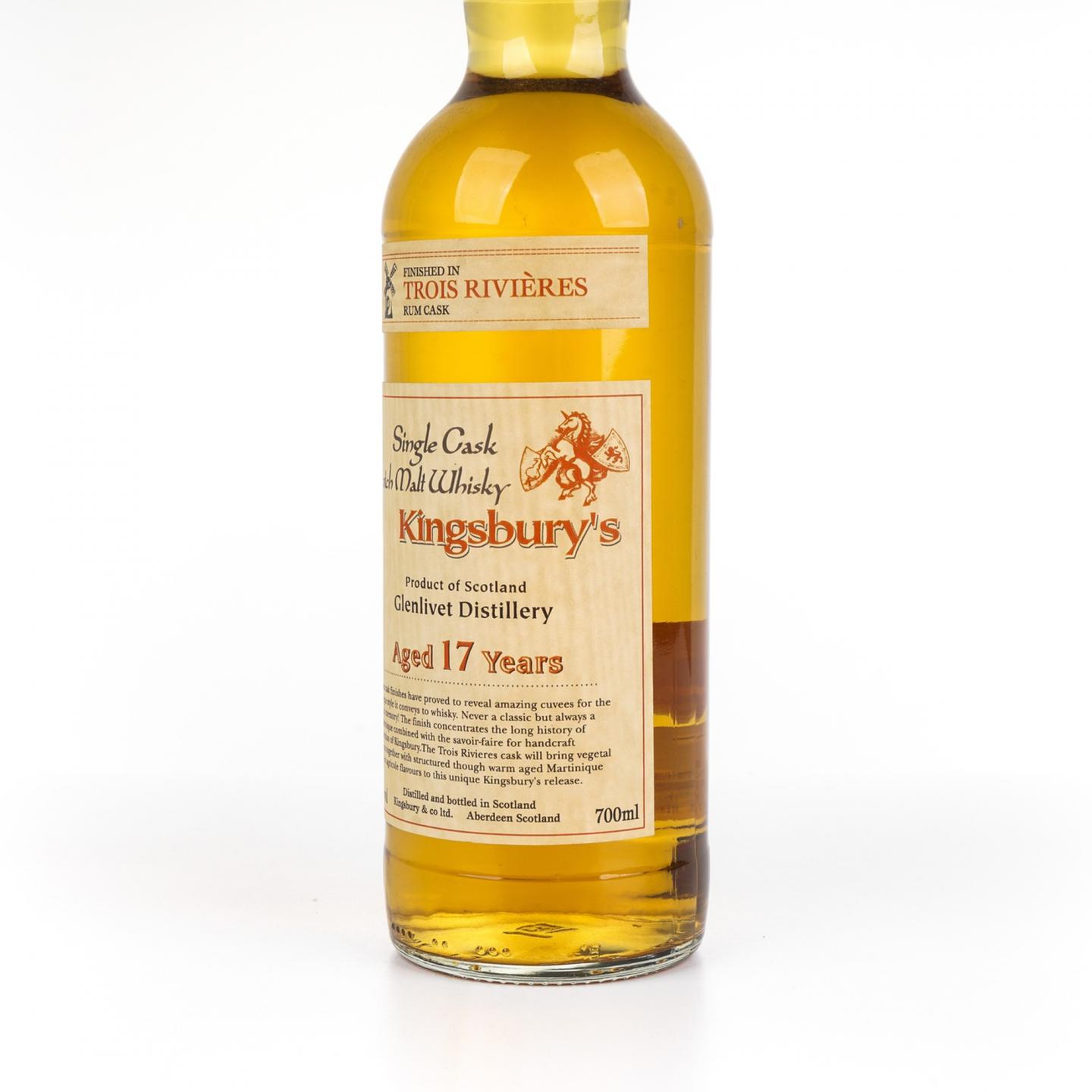 Kingsbury's Glenlivet 17年 朗姆桶收尾