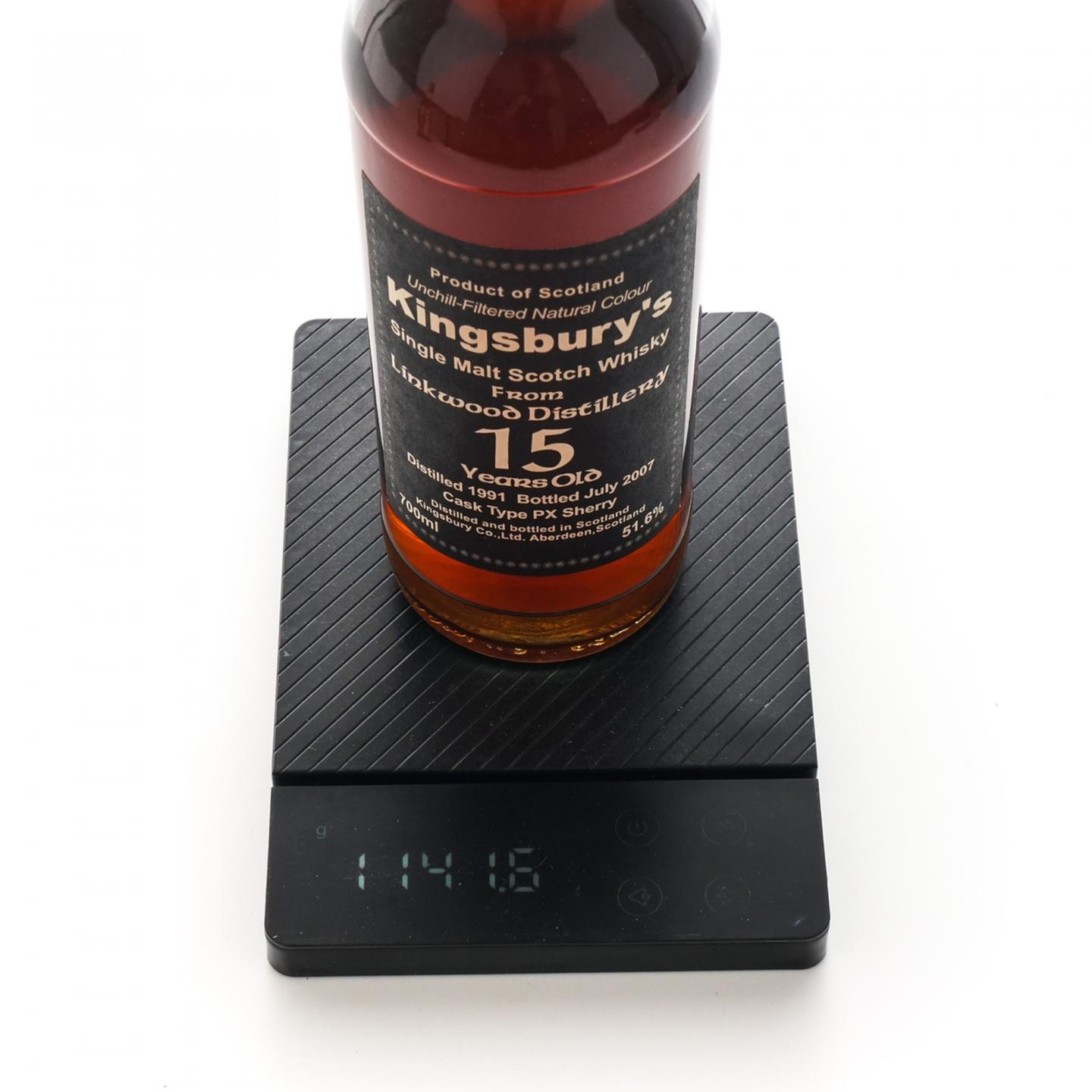 林可伍德 15年 1991-2007 Kingsbury's
