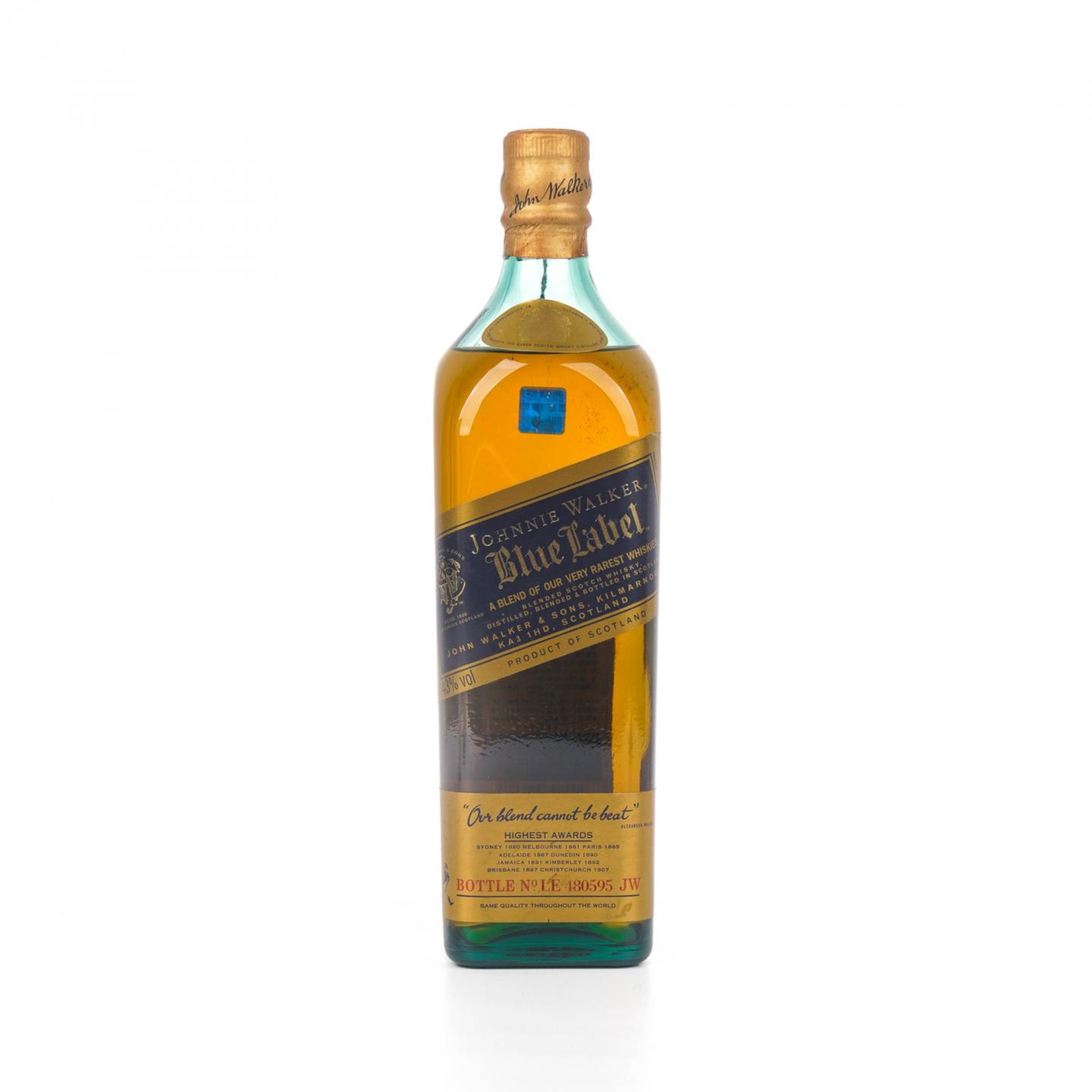 尊尼获加 蓝牌 老版 750ml
