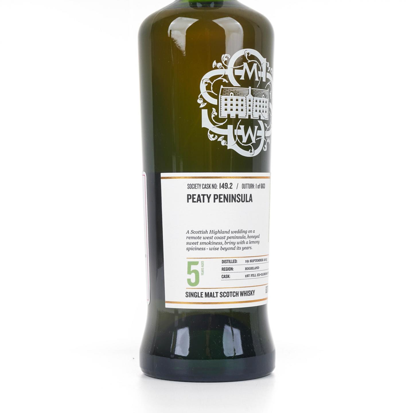 SMWS 149.2 艾德麦康 5年 2015 雪莉桶