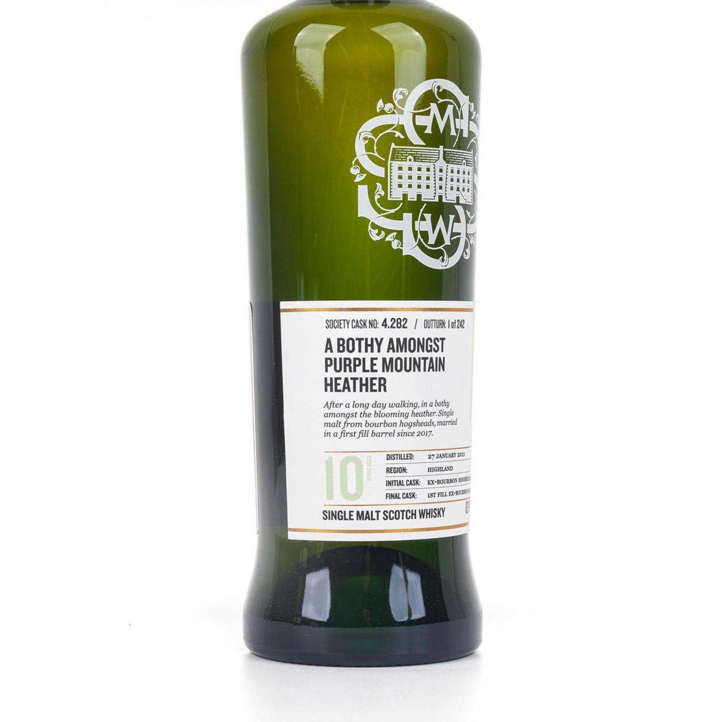 SMWS 4.282 高原骑士 10年 2011-2021
