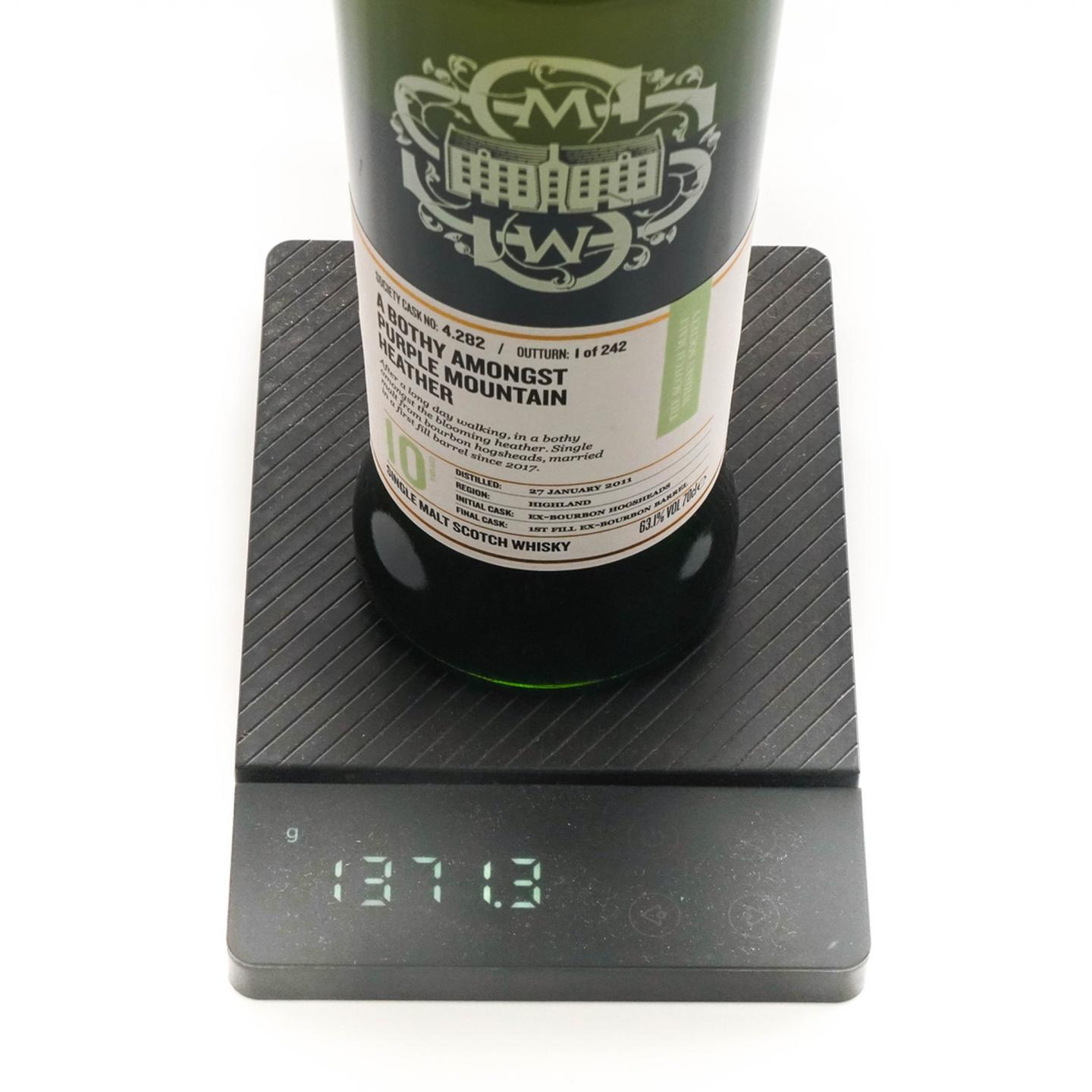 SMWS 4.282 高原骑士 10年 2011-2021