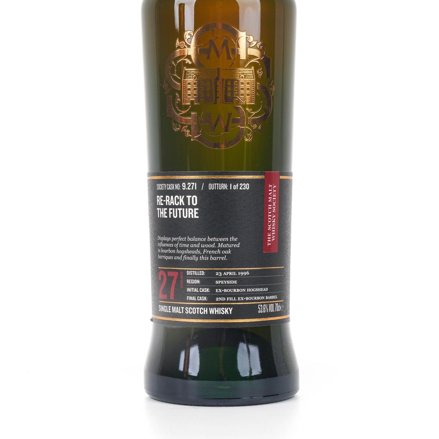 SMWS 9.271 格兰冠 27年 1996 