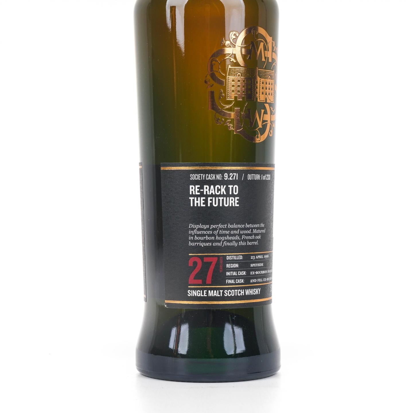 SMWS 9.271 格兰冠 27年 1996 