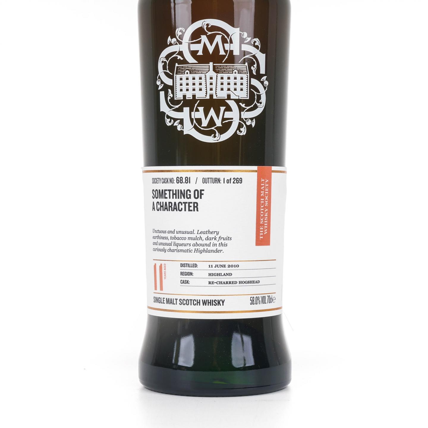 SMWS 68.81 布莱尔阿苏 11年 2010-2021