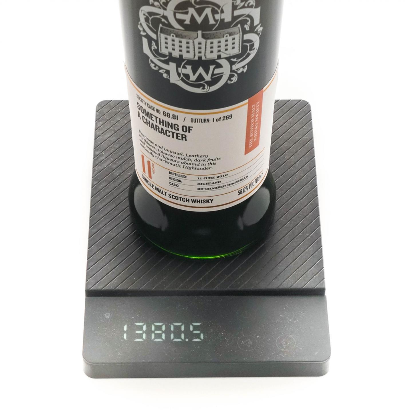 SMWS 68.81 布莱尔阿苏 11年 2010-2021