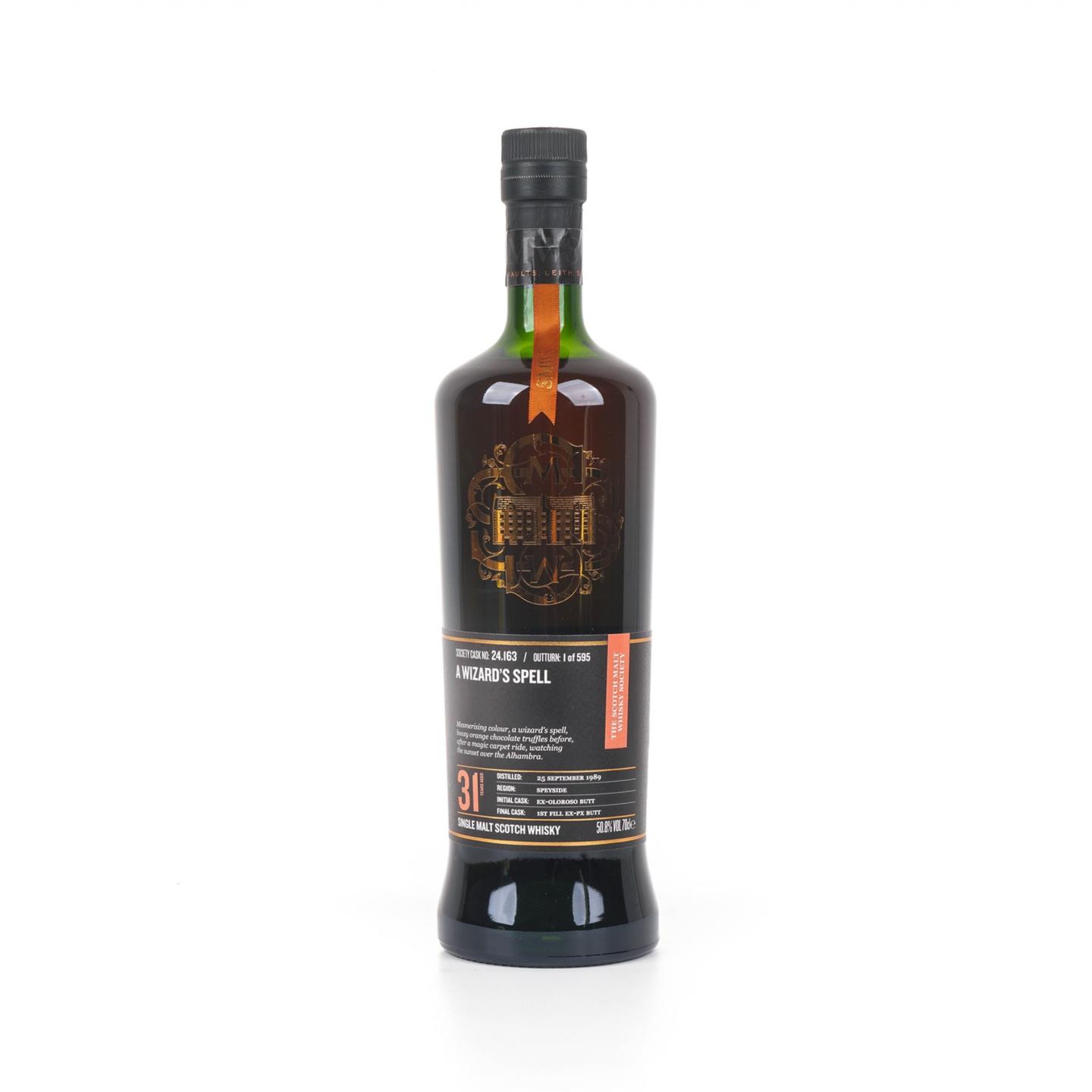 SMWS 24.163 麦卡伦 31年 1989 雪莉桶