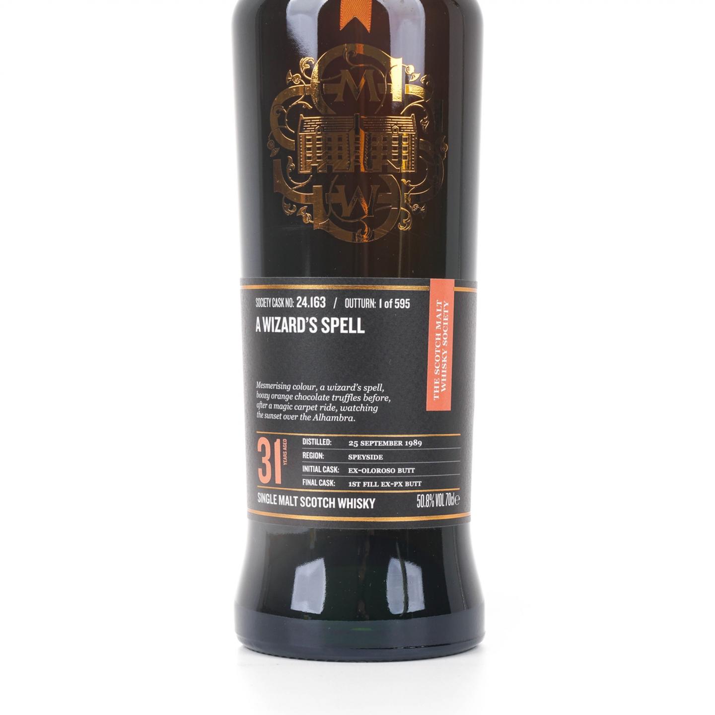 SMWS 24.163 麦卡伦 31年 1989 雪莉桶